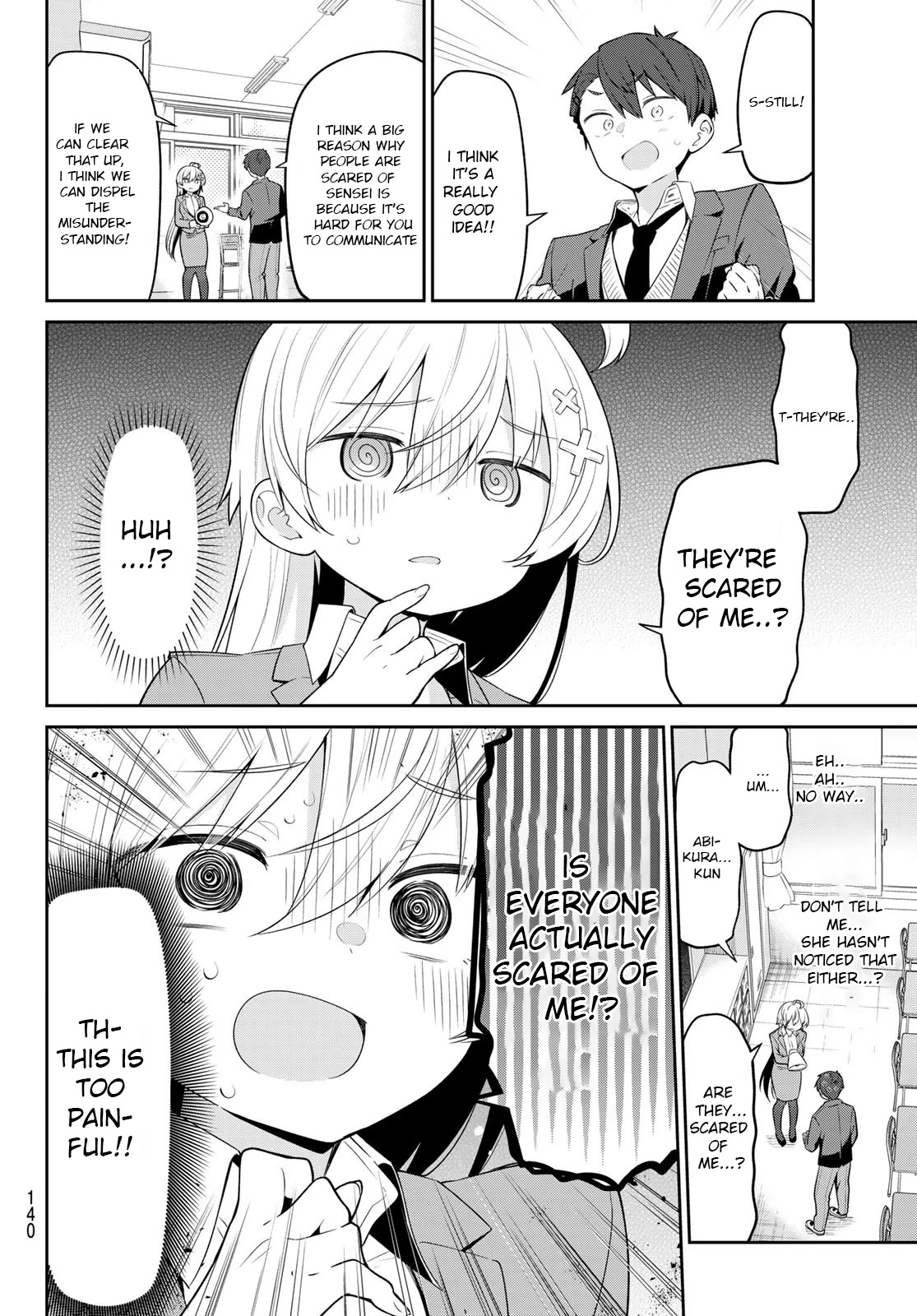 Weak-kneed Teacher Chapter 5 page 12 - Chapter 5: Yowa Yowa After School