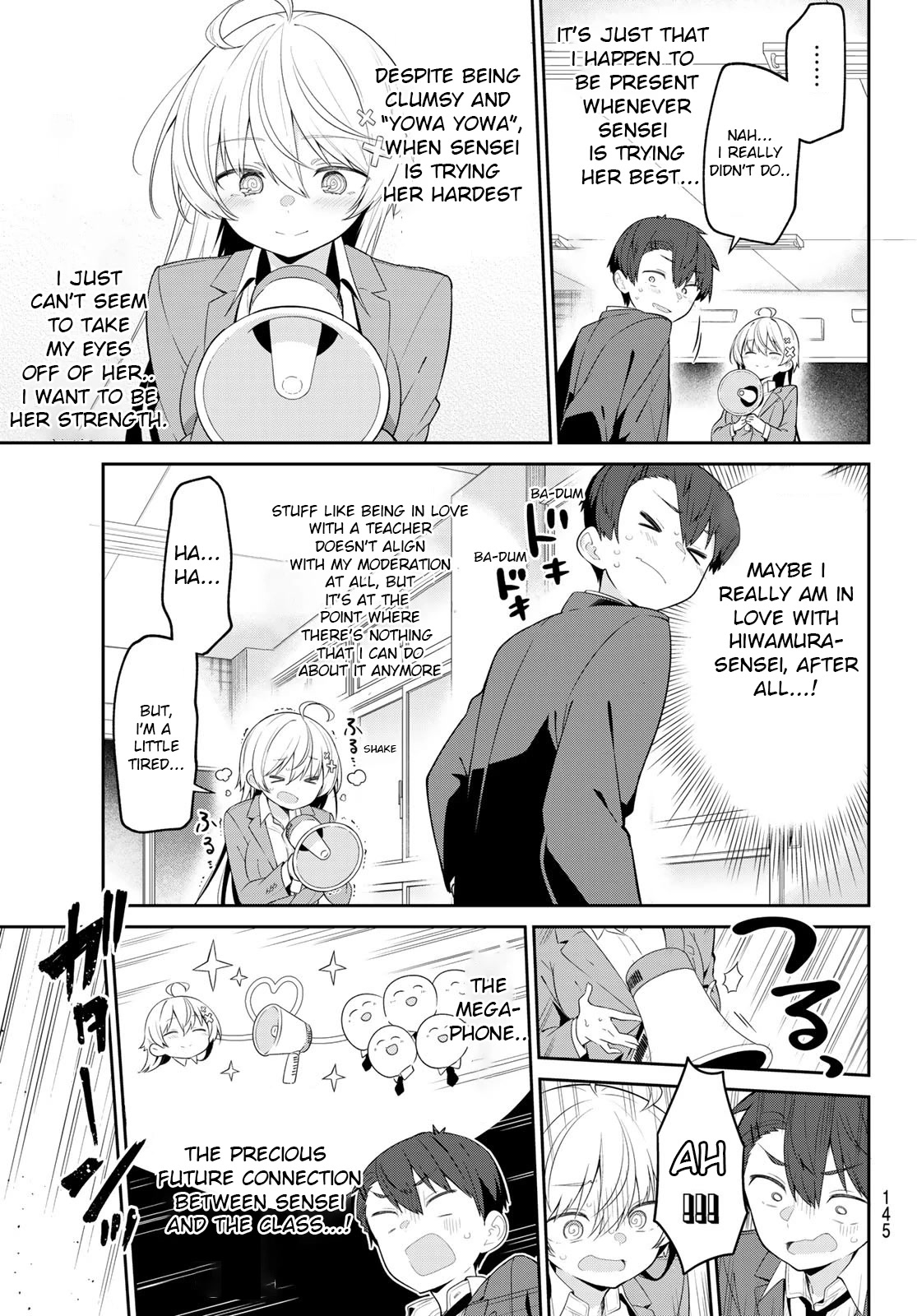 Weak-kneed Teacher Chapter 5 page 17 - Chapter 5: Yowa Yowa After School