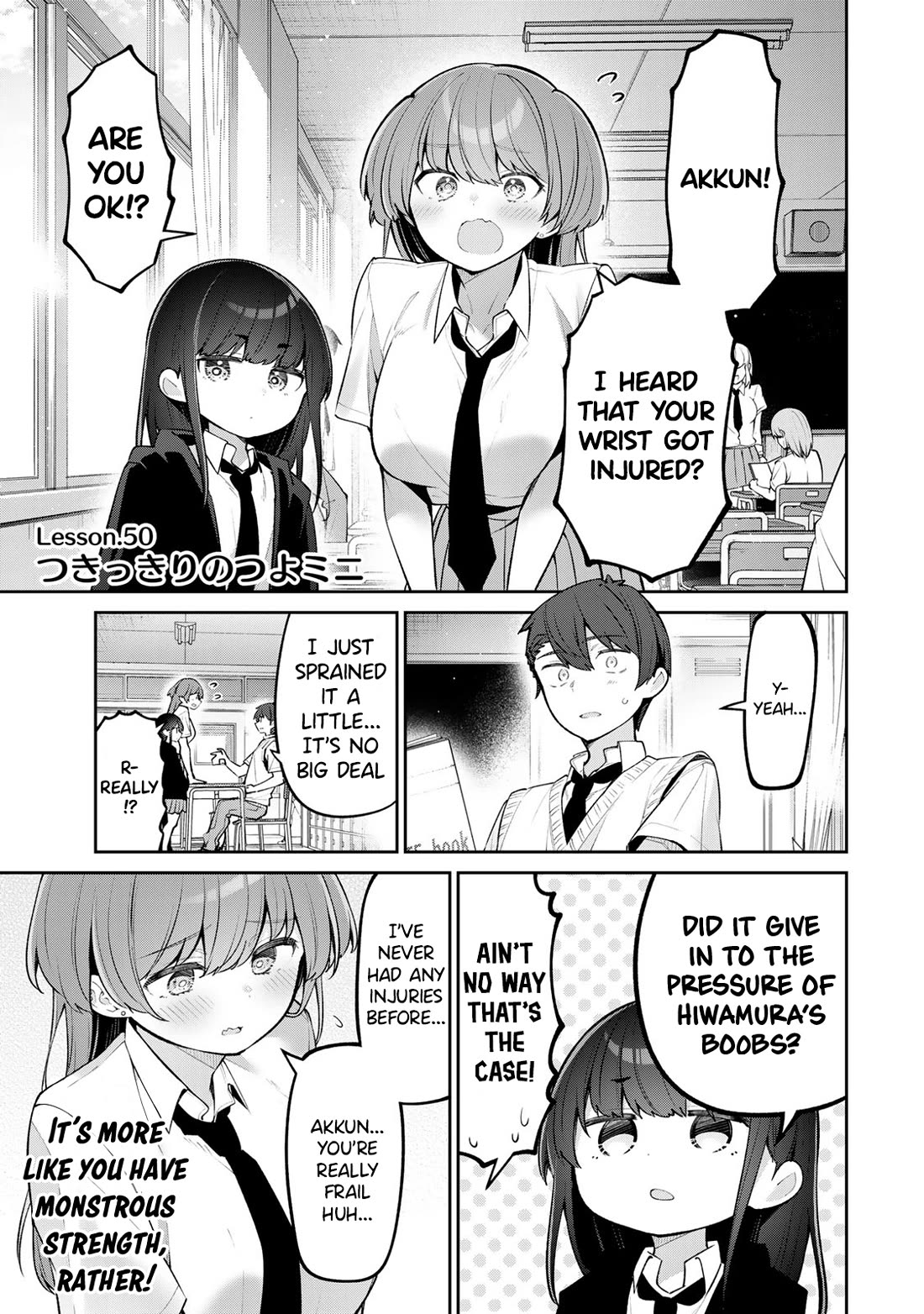 Weak-kneed Teacher Chapter 50 page 1 - Chapter 50: Nursing Tsuyo-Mini