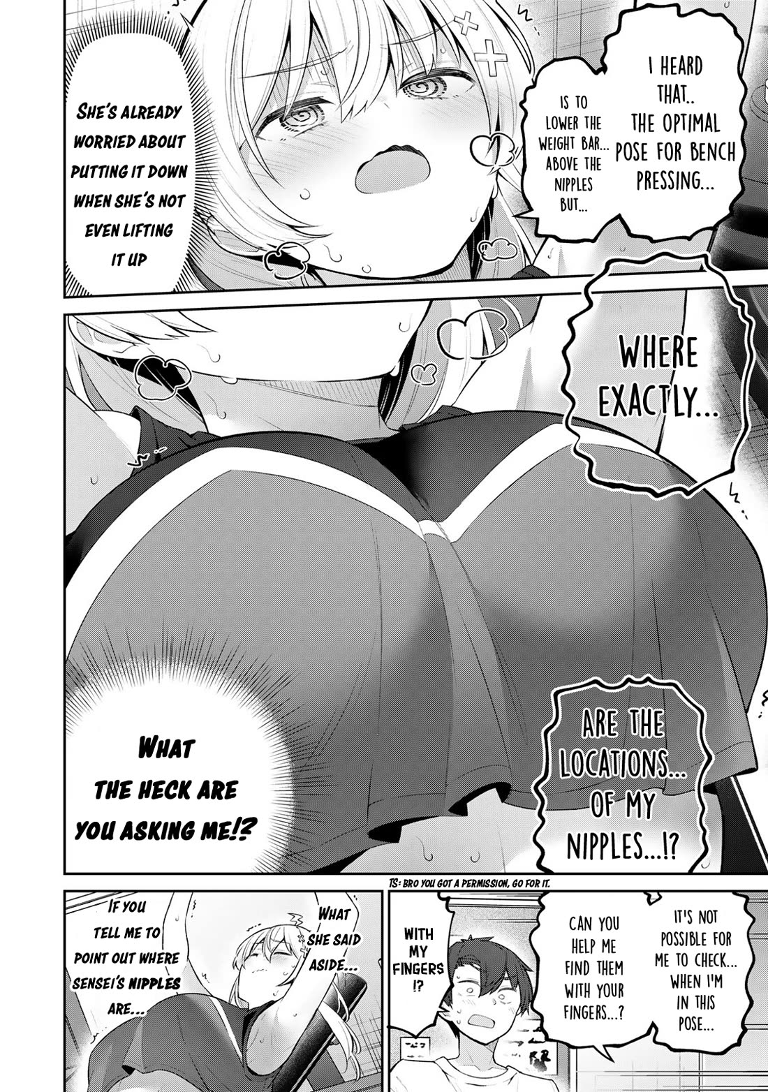 Weak-kneed Teacher Chapter 51 page 13 - Chapter 51: Yowayowa & Training