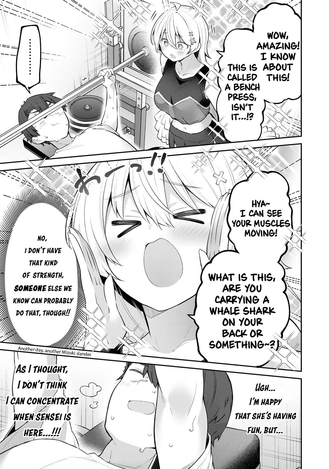 Weak-kneed Teacher Chapter 51 page 8 - Chapter 51: Yowayowa & Training