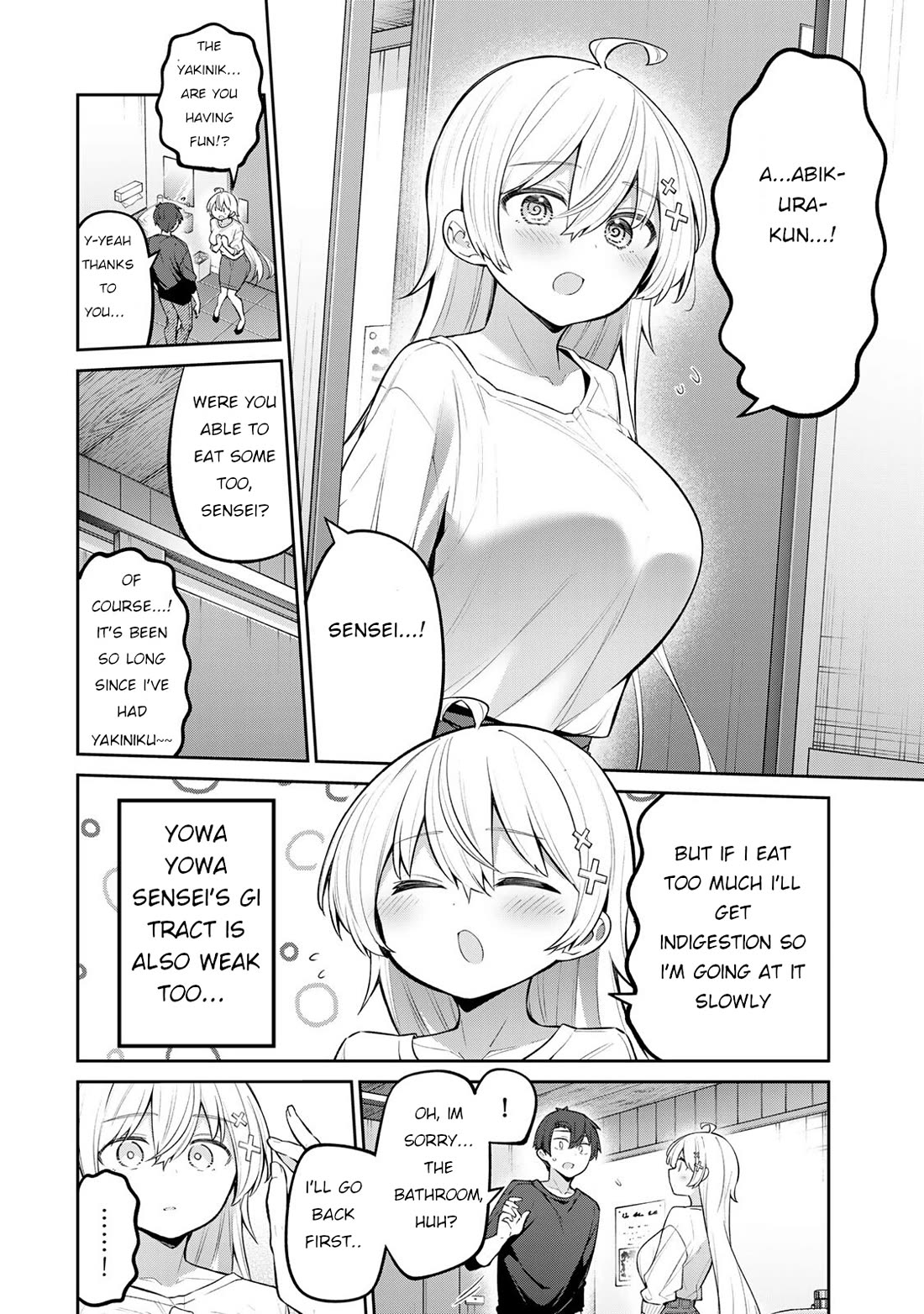 Weak-kneed Teacher Chapter 58 page 6 - Chapter 58: Yowa Yowa Jump Rope Competition 5