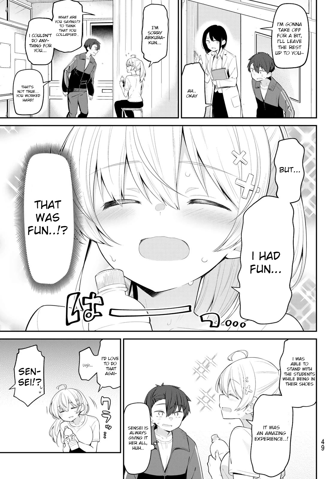 Weak-kneed Teacher Chapter 6 page 11 - Chapter 6: Yowa Yowa Physical Examination