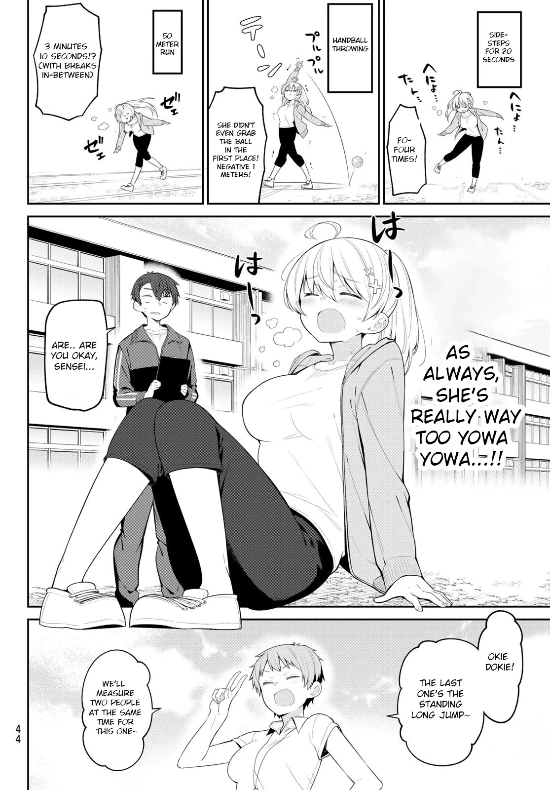 Weak-kneed Teacher Chapter 6 page 6 - Chapter 6: Yowa Yowa Physical Examination
