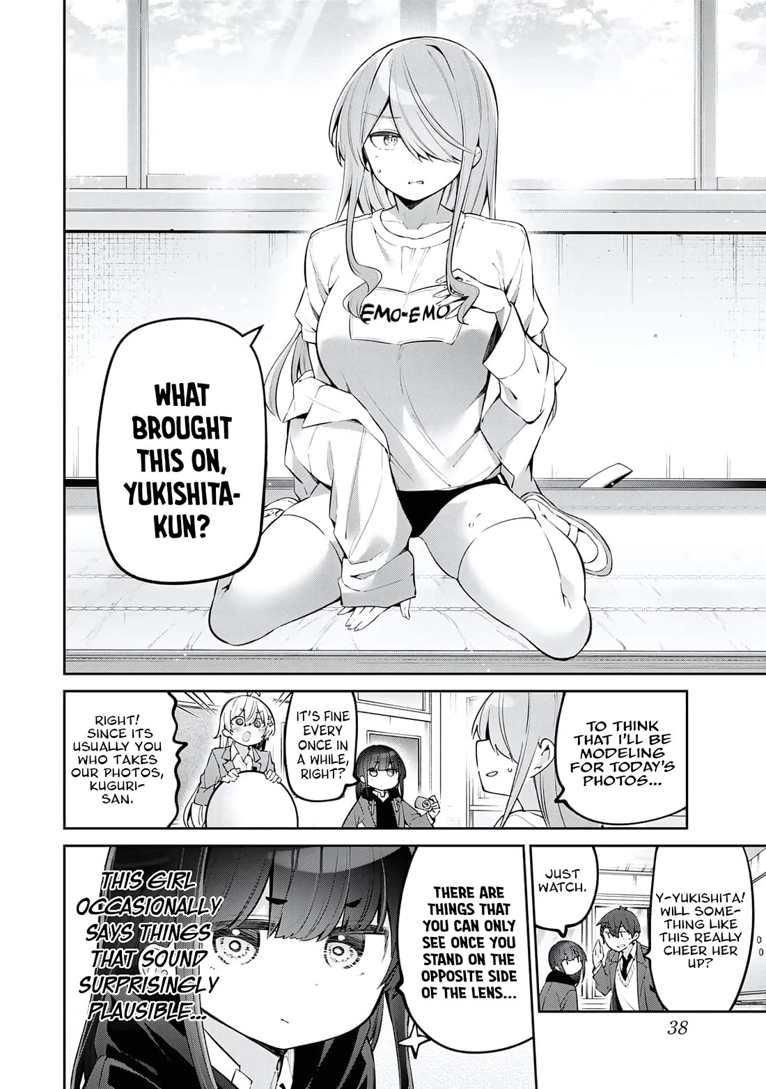 Weak-kneed Teacher Chapter 61 page 4 - Chapter 61: Emo-Emo Melancholy