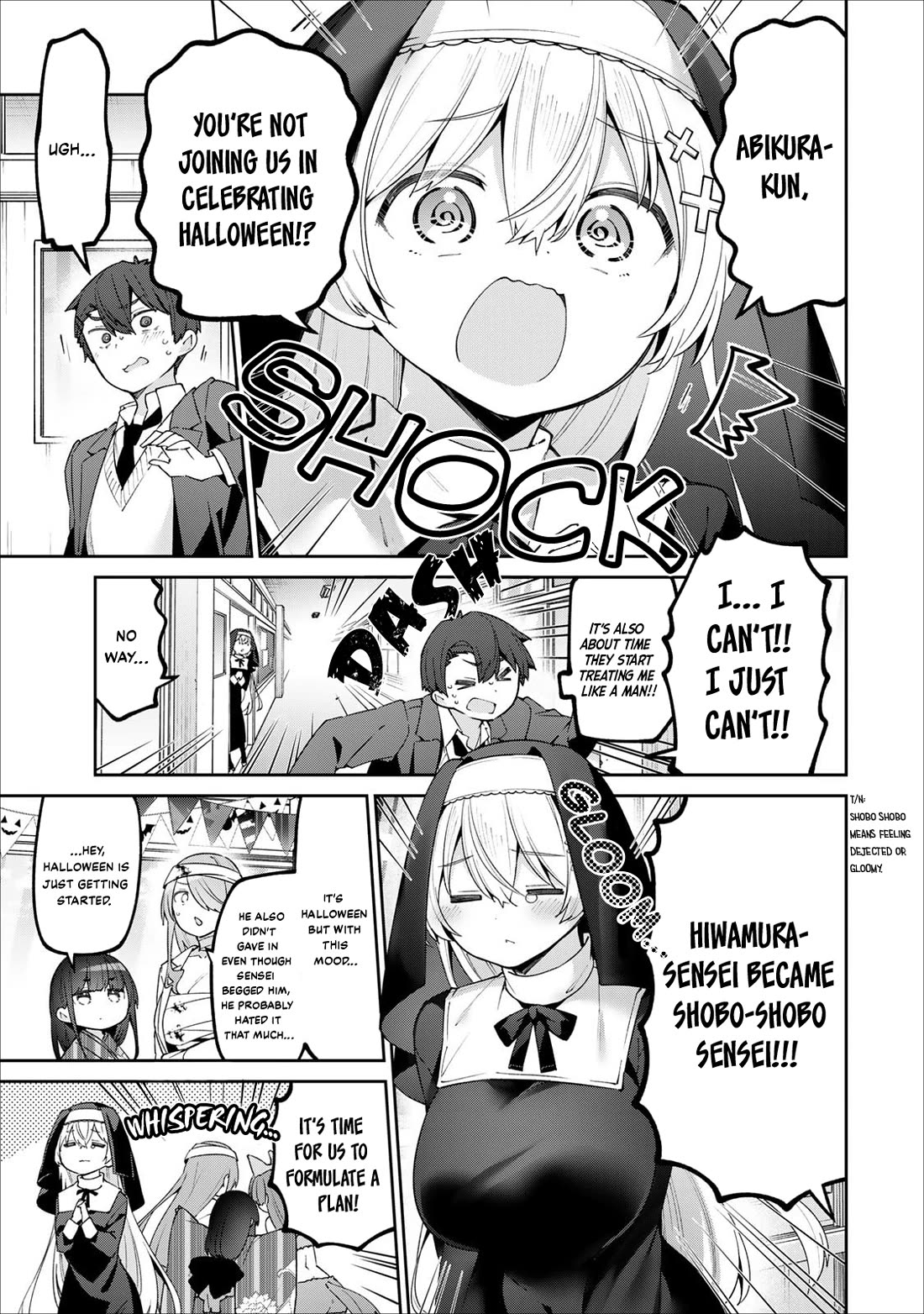 Weak-kneed Teacher Chapter 66 page 3 - Chapter 66: A Yowa Yowa Halloween