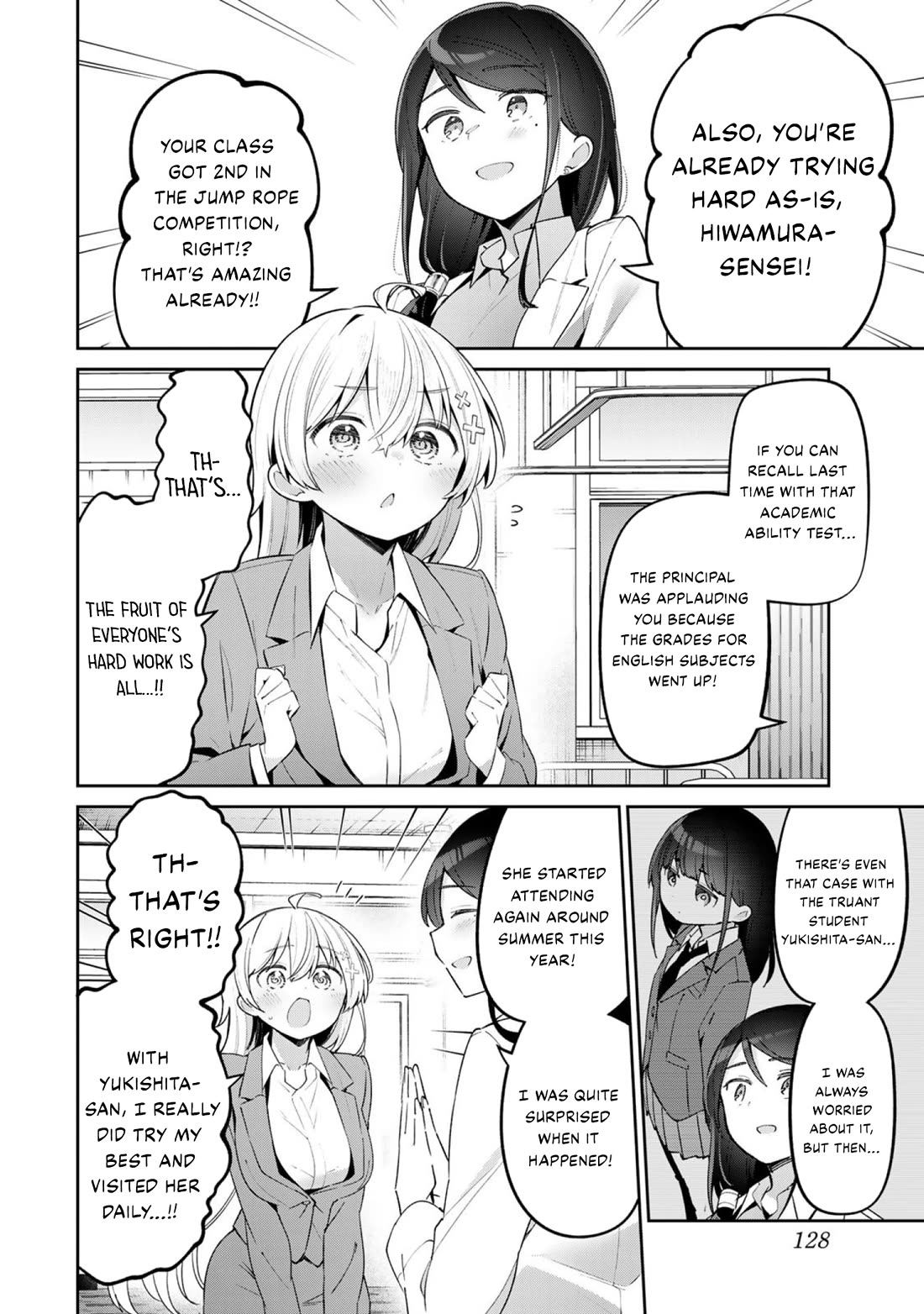Weak-kneed Teacher Chapter 67 page 4 - Chapter 67: Yowa Yowa and Her Very First Doki Doki