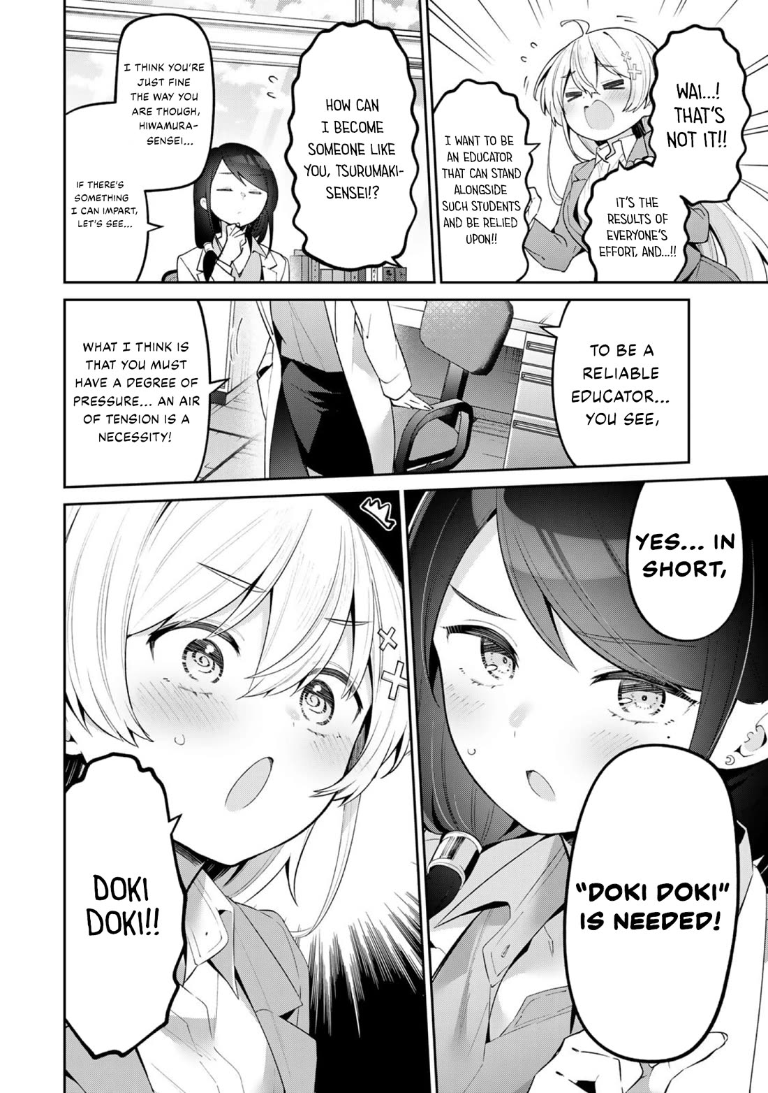 Weak-kneed Teacher Chapter 67 page 6 - Chapter 67: Yowa Yowa and Her Very First Doki Doki