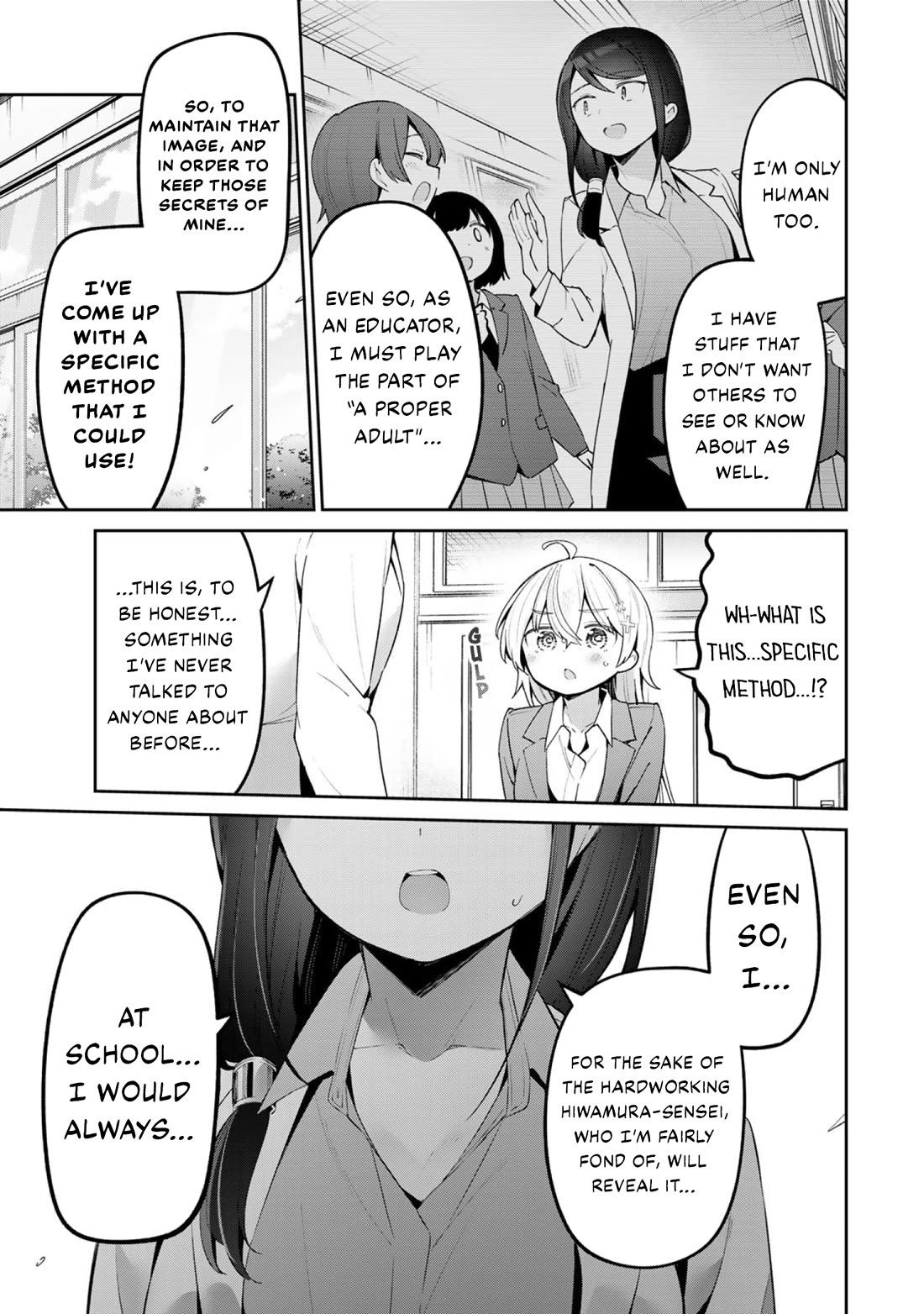 Weak-kneed Teacher Chapter 67 page 7 - Chapter 67: Yowa Yowa and Her Very First Doki Doki