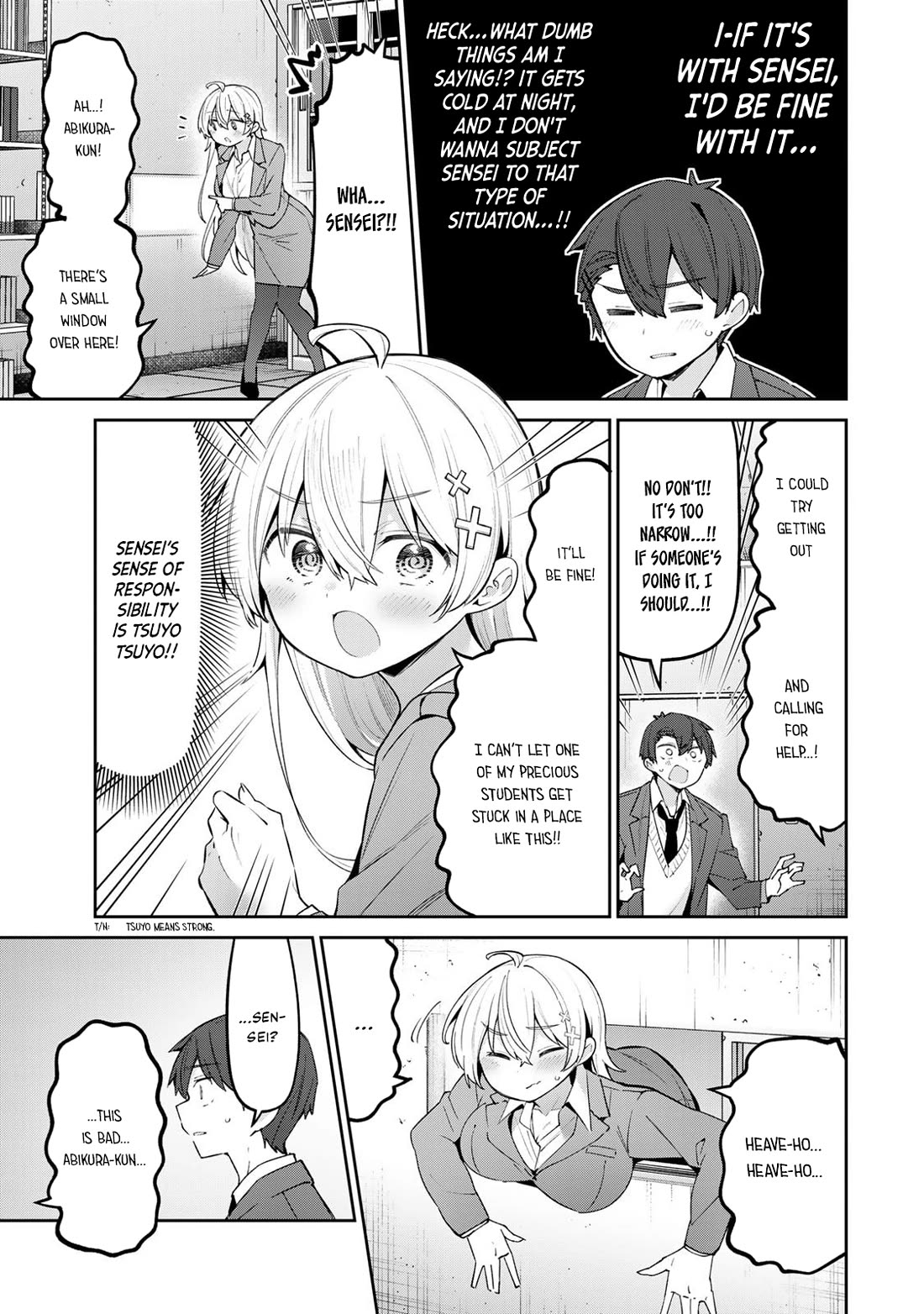 Weak-kneed Teacher Chapter 68 page 3 - Chapter 68: Yowa Yowa's Escape