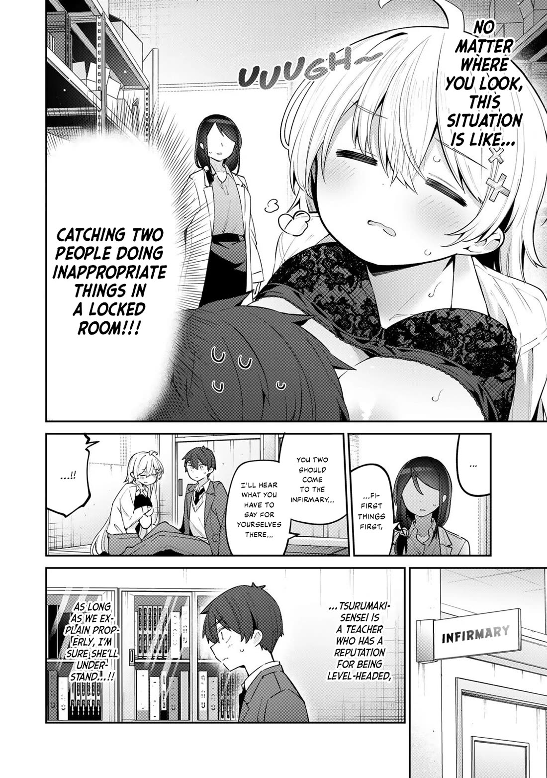 Weak-kneed Teacher Chapter 69 page 5 - Chapter 69: Yowa Yowa and the Doki Doki Infirmary