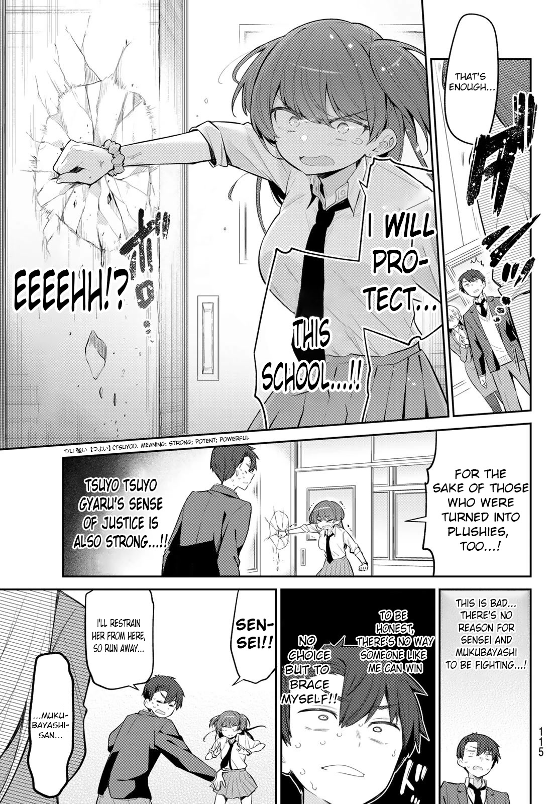 Weak-kneed Teacher Chapter 7 page 9 - Chapter 7: Tsuyo Tsuyo Gyaru