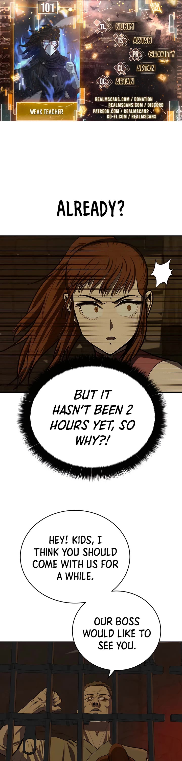 Weak Teacher Chapter 101 page 1 - Chapter 101