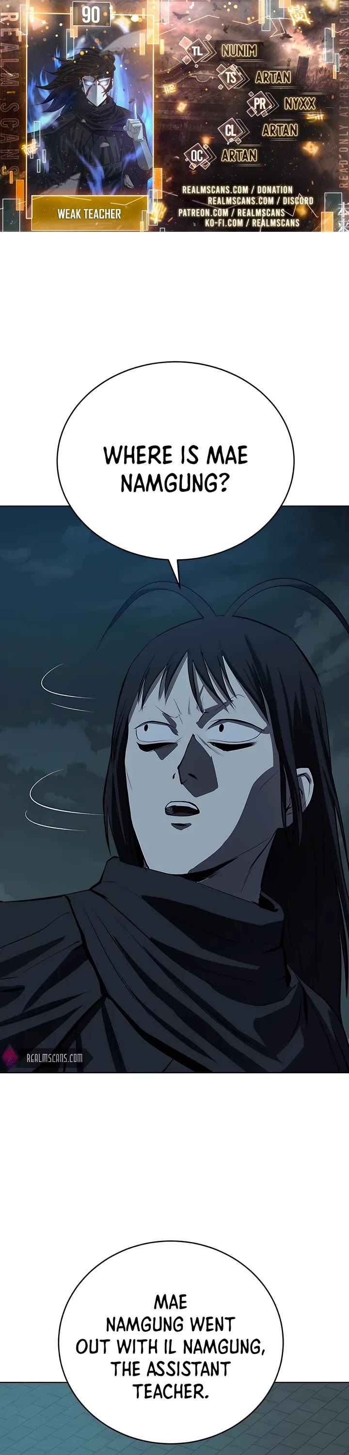 Weak Teacher Chapter 90 page 1 - Chapter 90: Season 2 End