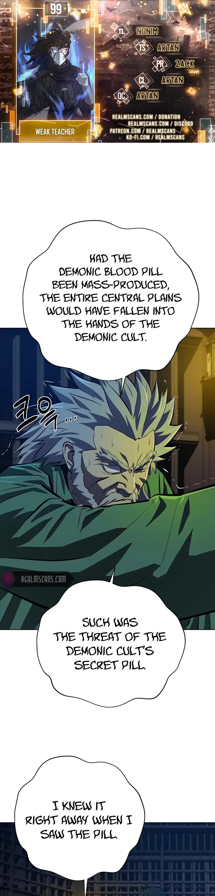 Weak Teacher Chapter 99 page 1 - Chapter 99