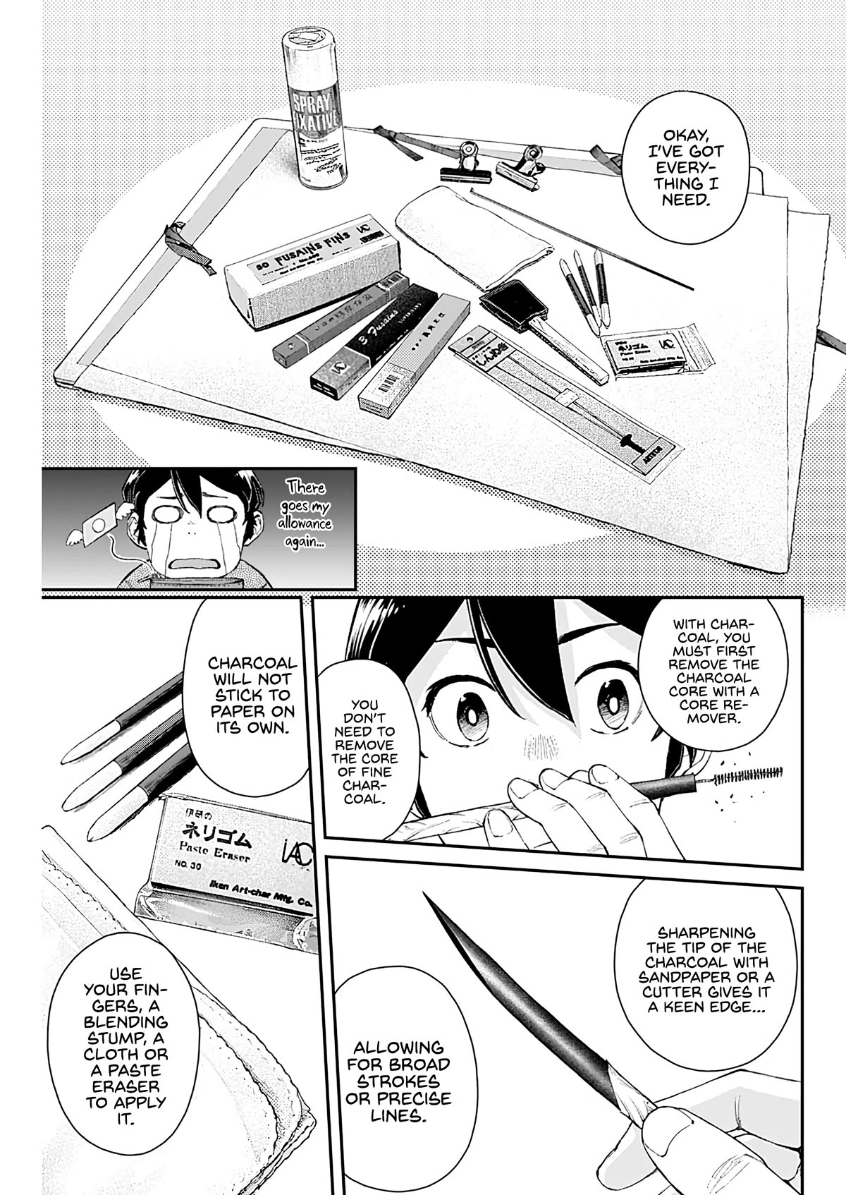 Wear the Sky Chapter 11 page 13 - Chapter 11: A charcoal night