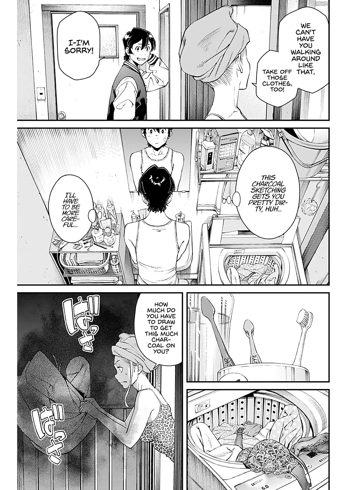 Wear the Sky Chapter 11 page 21 - Chapter 11: A charcoal night