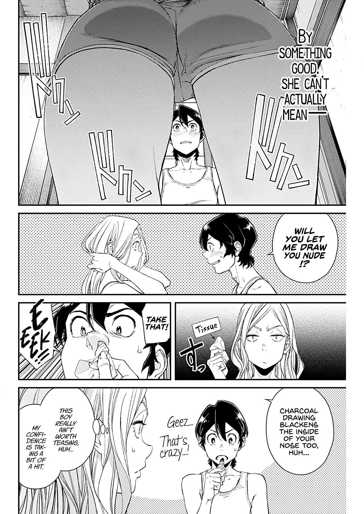 Wear the Sky Chapter 11 page 24 - Chapter 11: A charcoal night