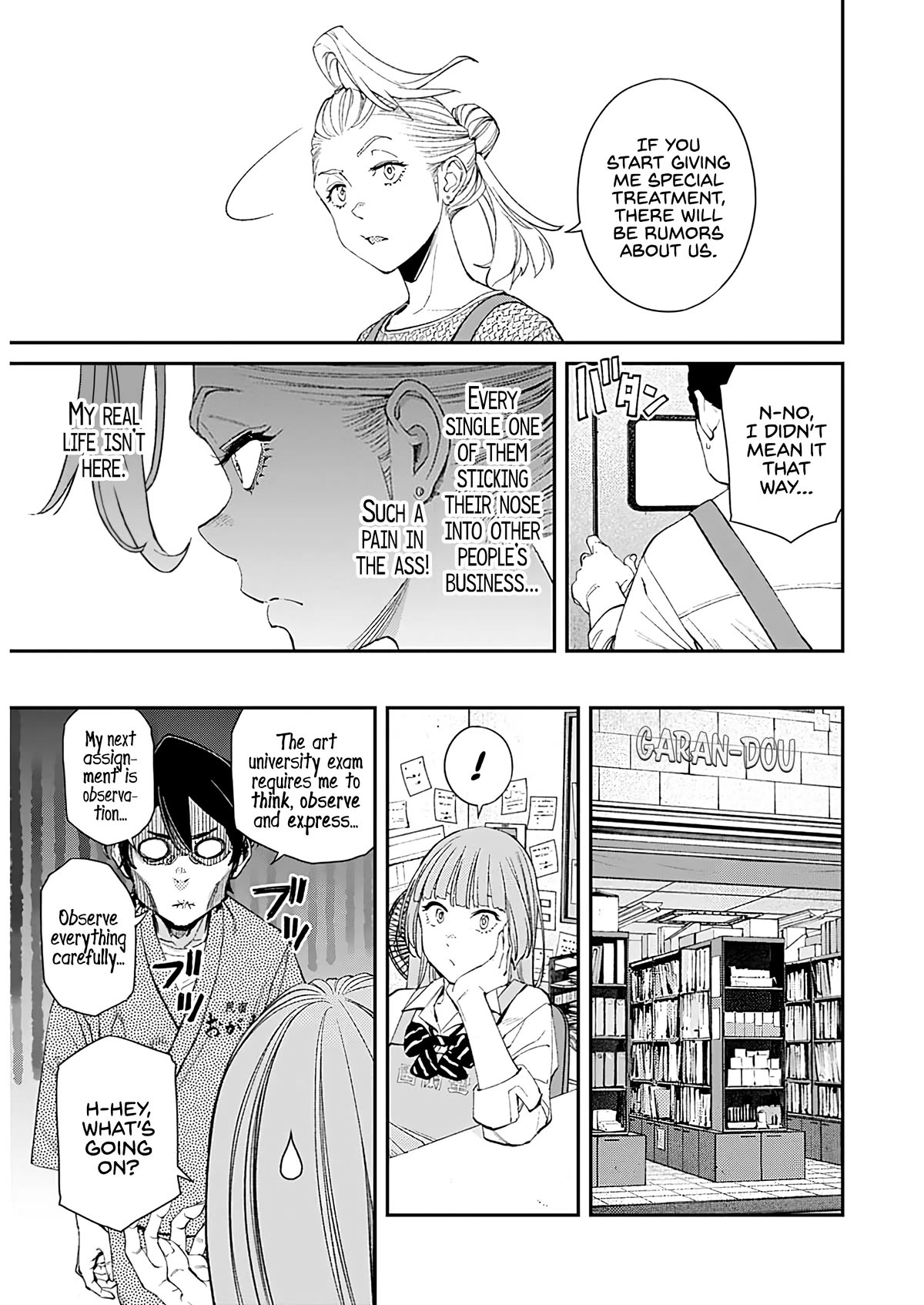 Wear the Sky Chapter 13 page 6 - Chapter 13: Spilled Light