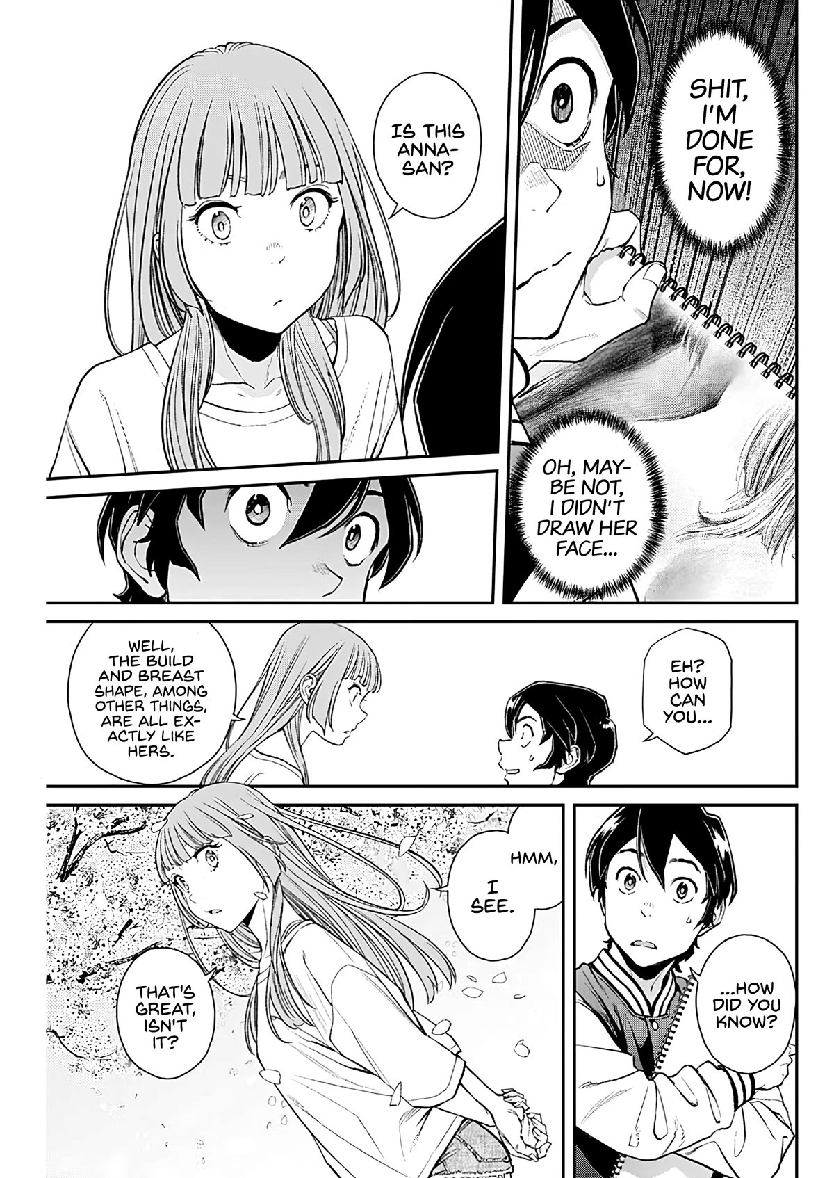 Wear the Sky Chapter 15 page 11 - Chapter 15: A flower dwelling within a dream