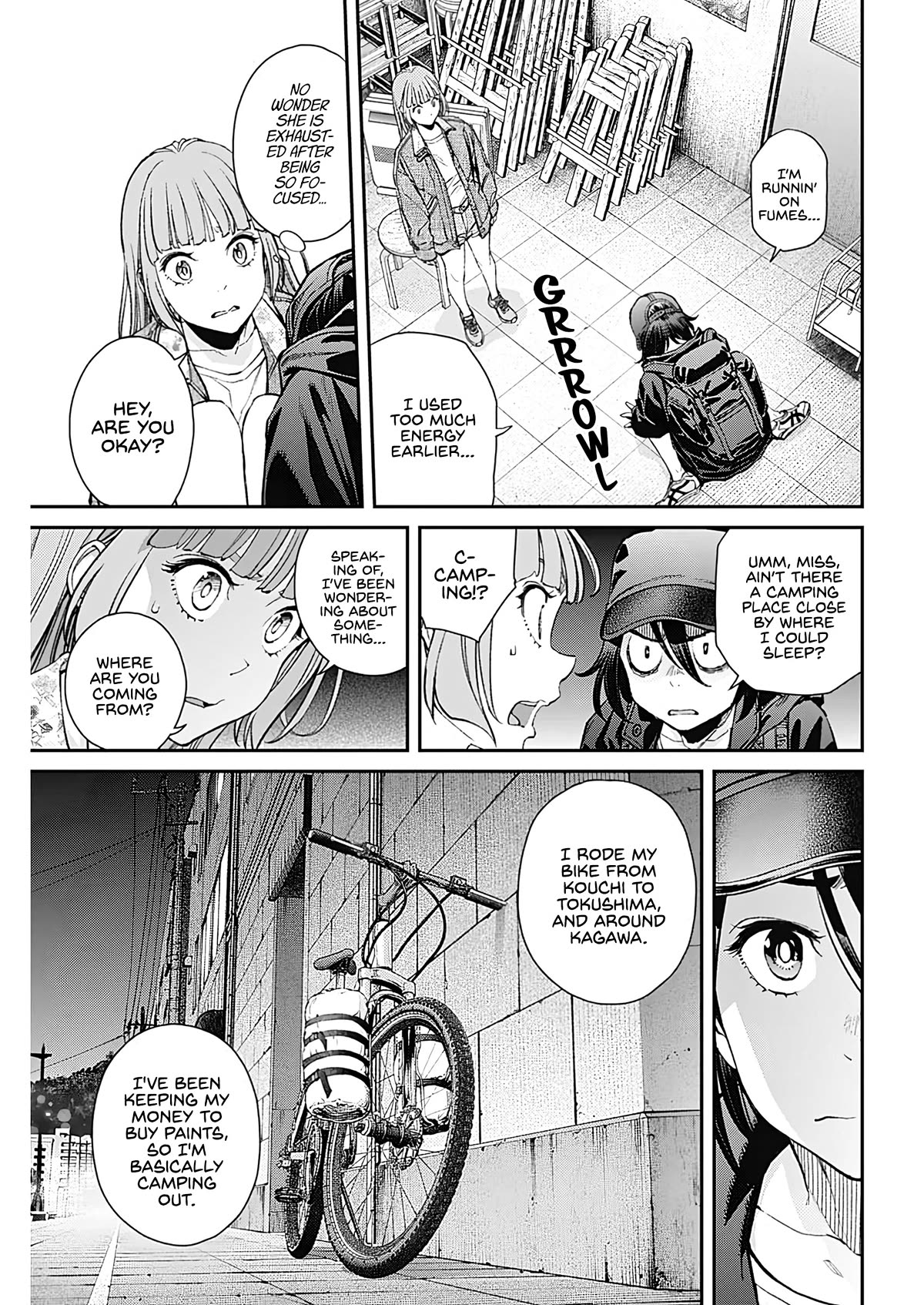 Wear the Sky Chapter 18 page 9 - Chapter 18: Spontaneous nature