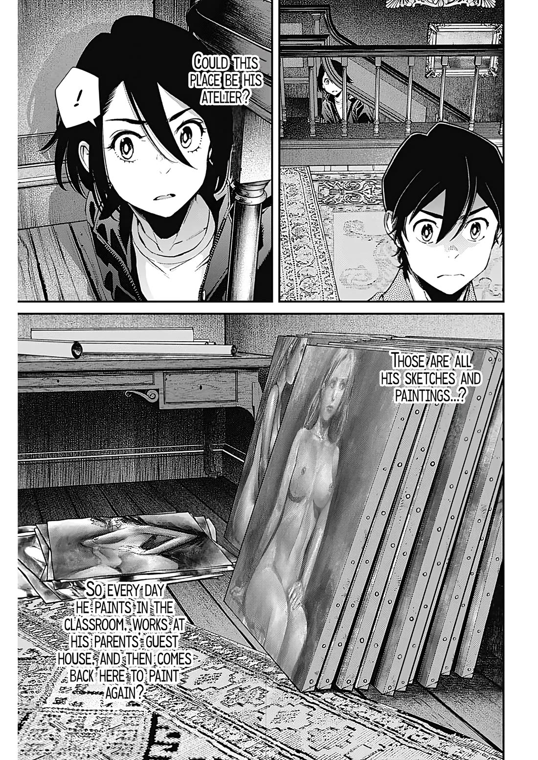 Wear the Sky Chapter 19 page 15 - Chapter 19: Thoughts on a Moonlit Night