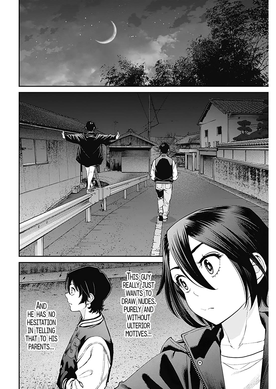 Wear the Sky Chapter 19 page 20 - Chapter 19: Thoughts on a Moonlit Night