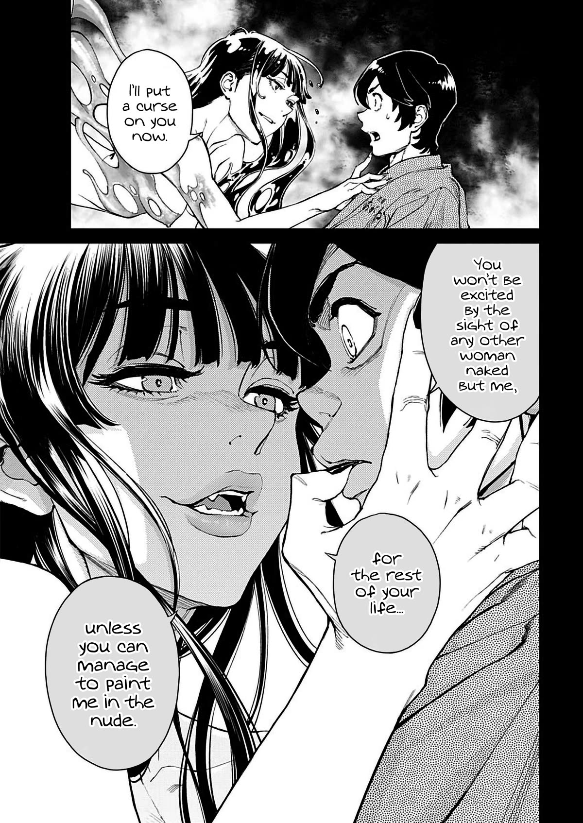 Wear the Sky Chapter 2 page 17 - Chapter 2: The Witch's Curse