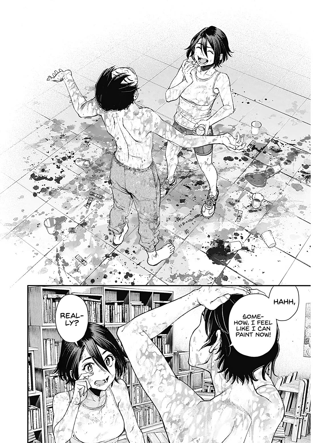 Wear the Sky Chapter 20 page 21 - Chapter 20: Struck by a rain of paint