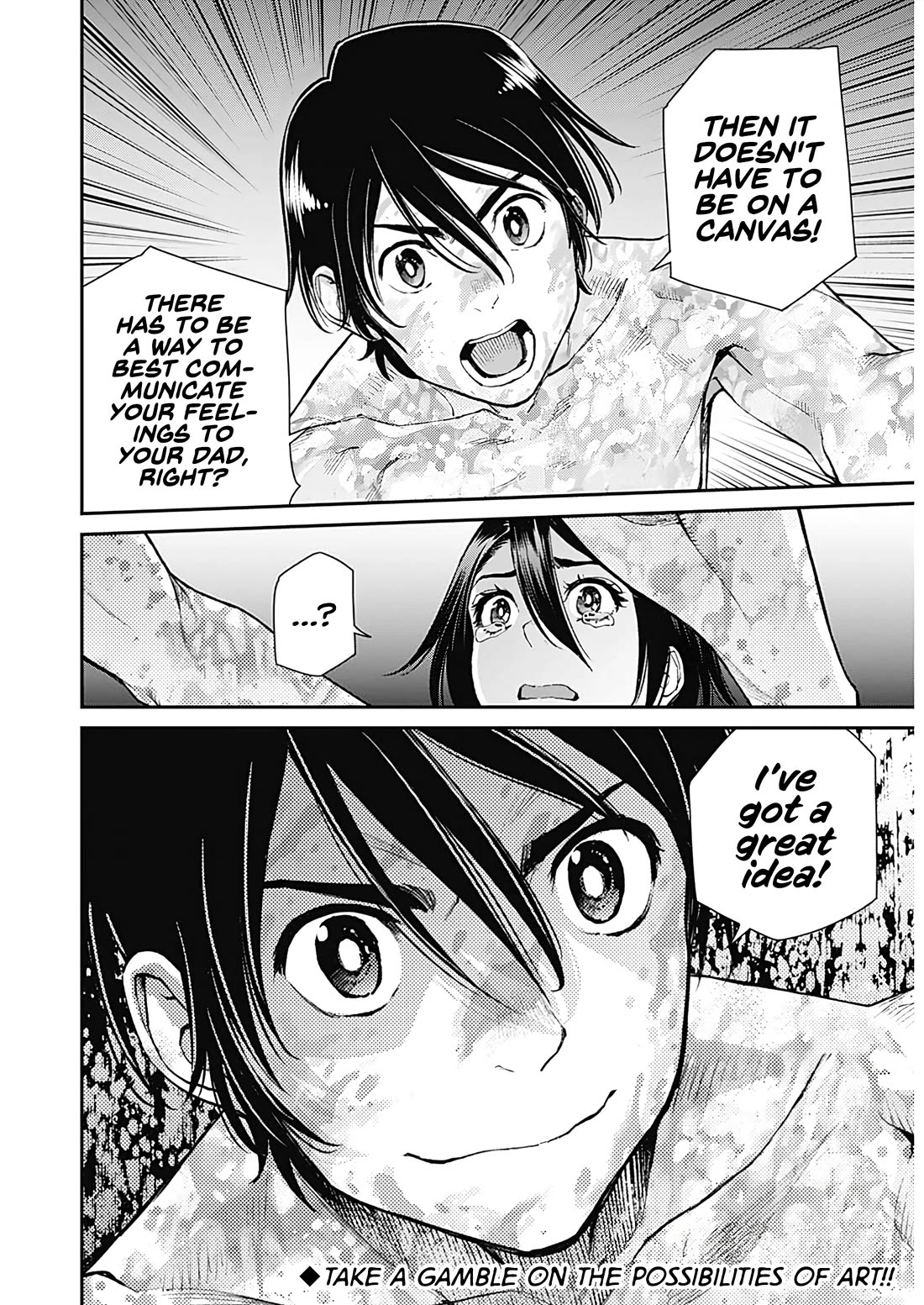 Wear the Sky Chapter 20 page 25 - Chapter 20: Struck by a rain of paint