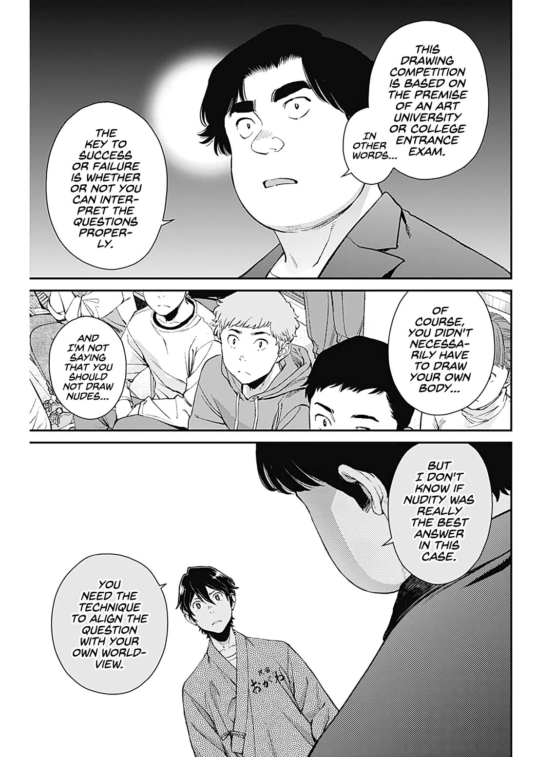 Wear the Sky Chapter 23 page 14 - Chapter 23: The Deep End