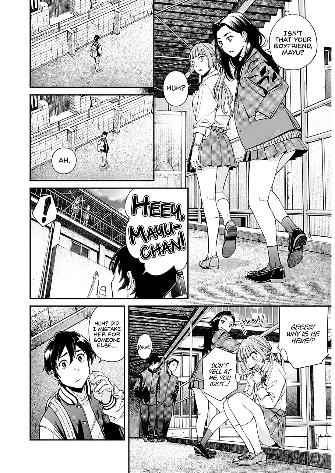 Wear the Sky Chapter 25 page 12 - Chapter 25: Rei-sensei (1)