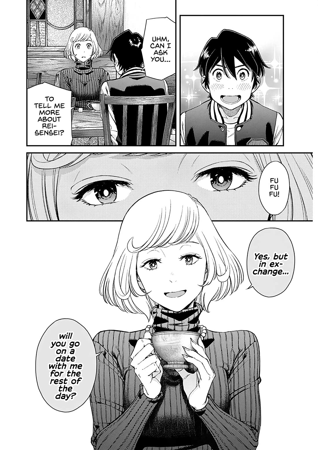Wear the Sky Chapter 25 page 23 - Chapter 25: Rei-sensei (1)