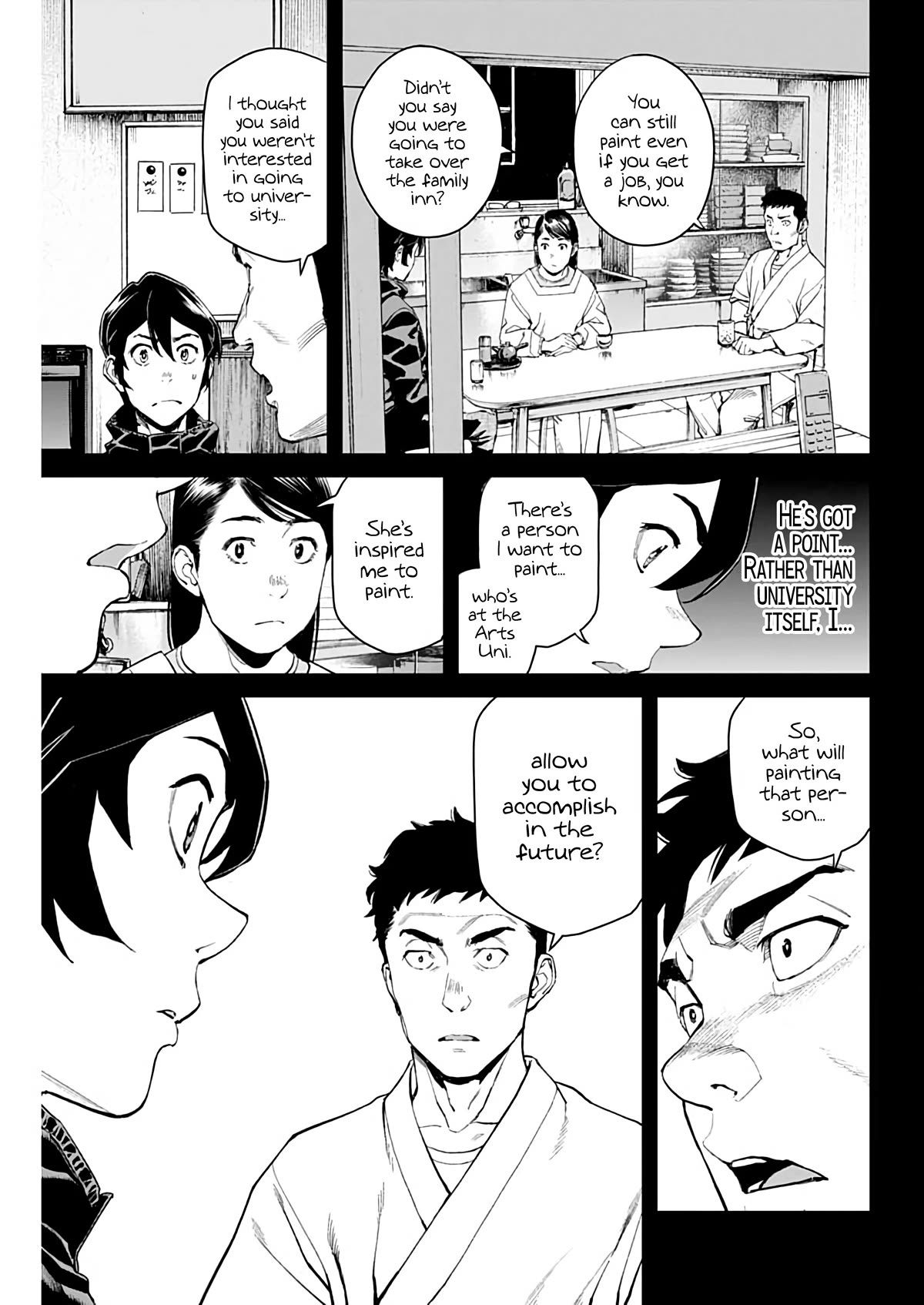 Wear the Sky Chapter 6 page 6 - Chapter 6: Flowers scattered in the wind