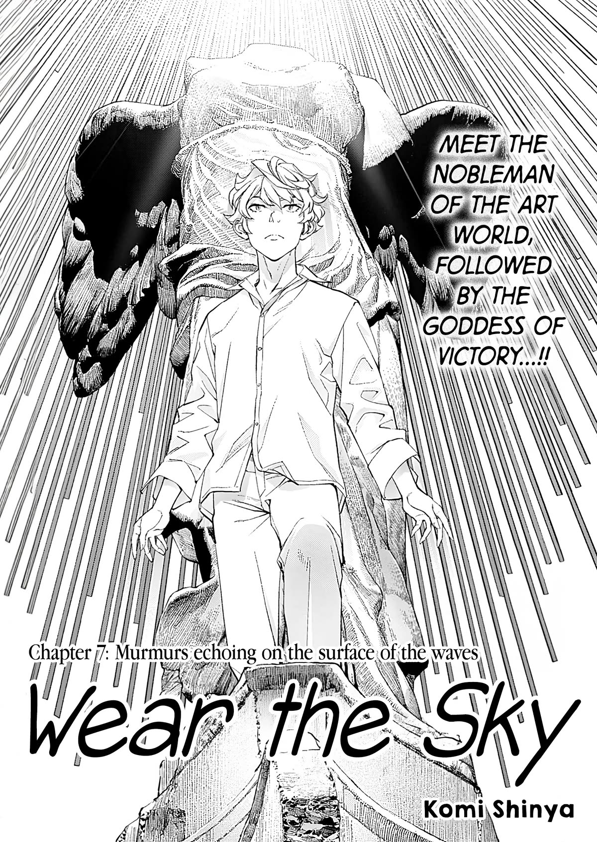 Wear the Sky Chapter 7 page 1 - Chapter 7: Murmurs echoing on the surface of the waves