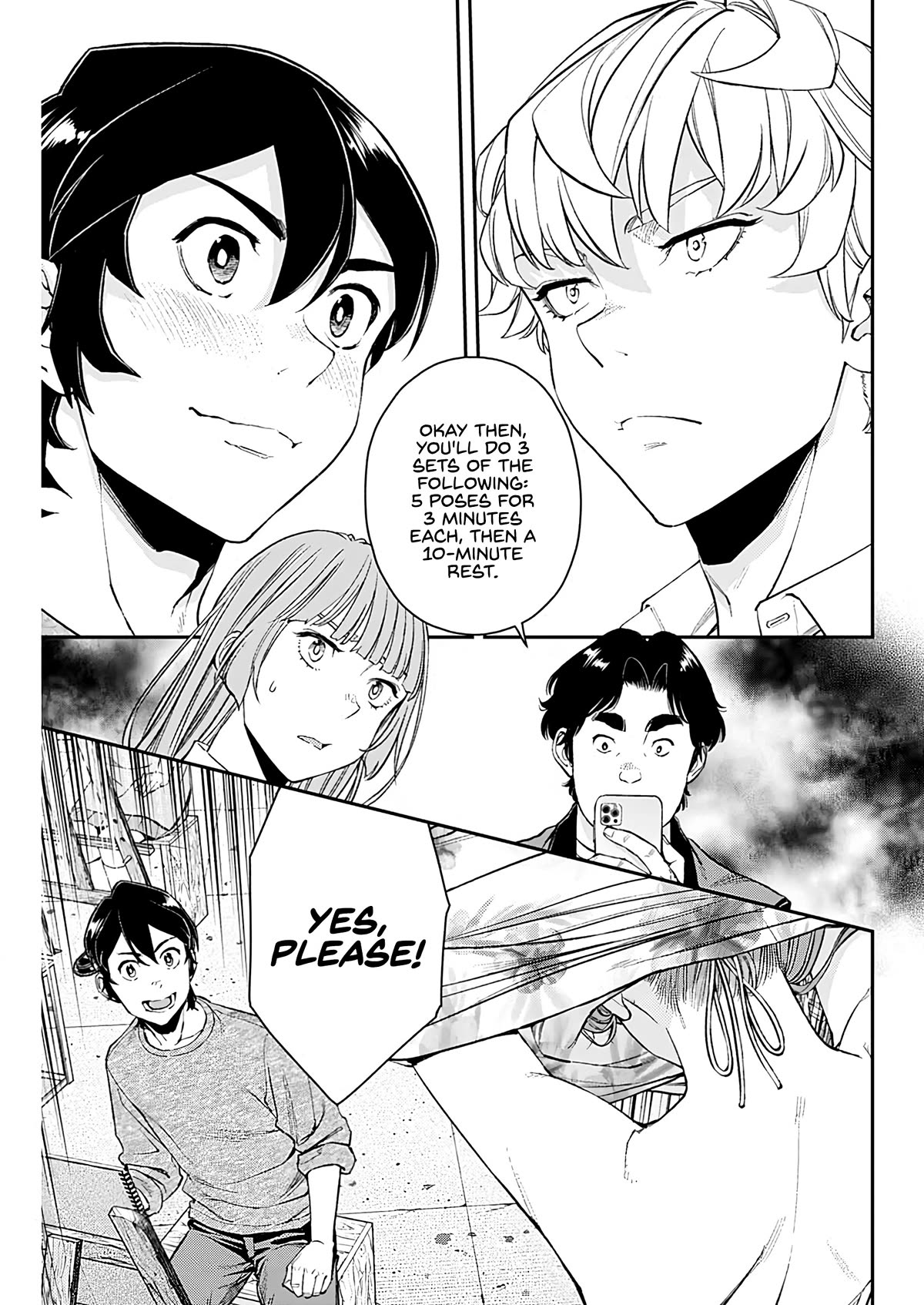 Wear the Sky Chapter 7 page 17 - Chapter 7: Murmurs echoing on the surface of the waves