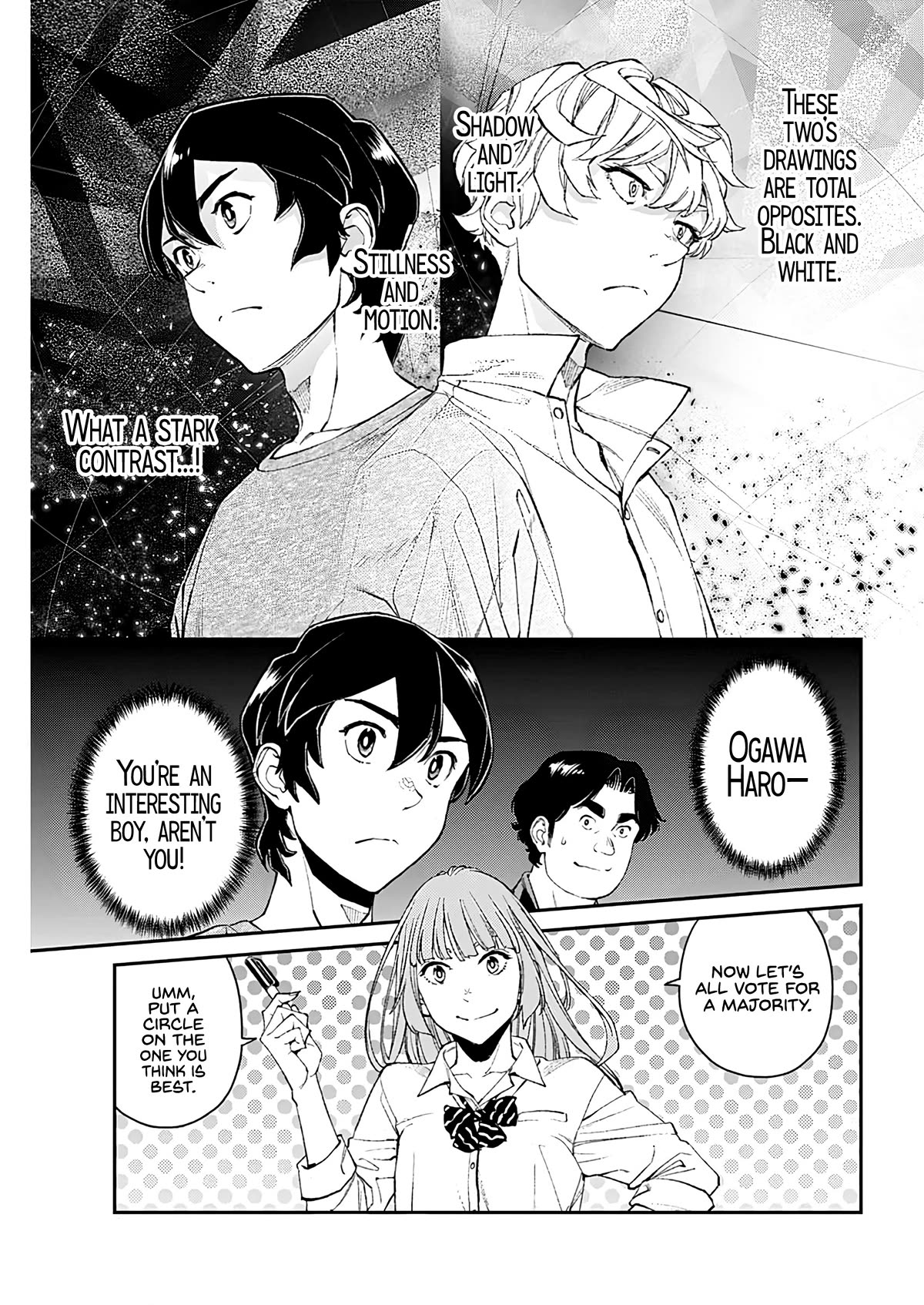 Wear the Sky Chapter 8 page 16 - Chapter 8: Both so beautiful it's hard to choose between
