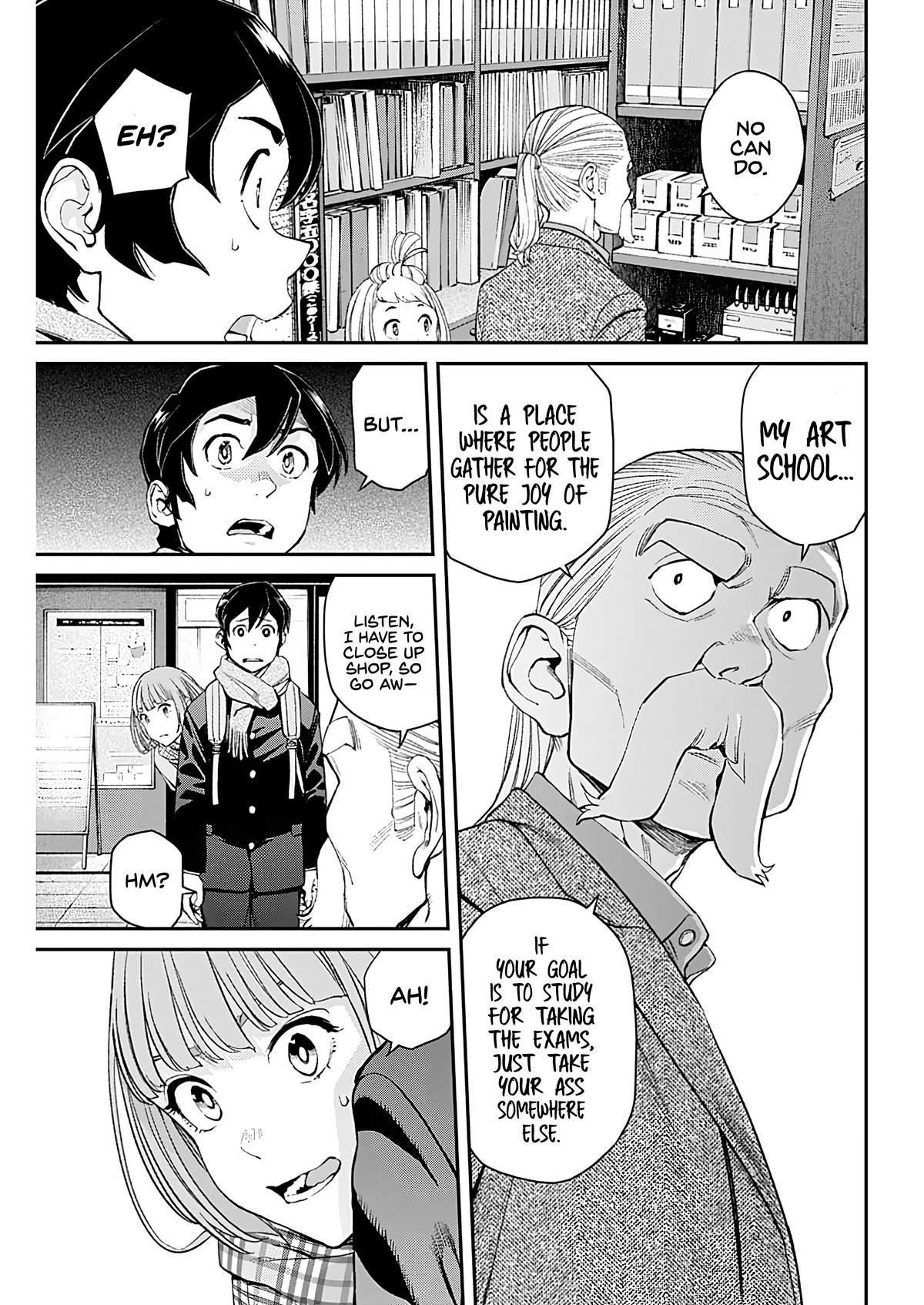 Wear the Sky Chapter 9 page 3 - Chapter 9: Fragile Ace in the Hole