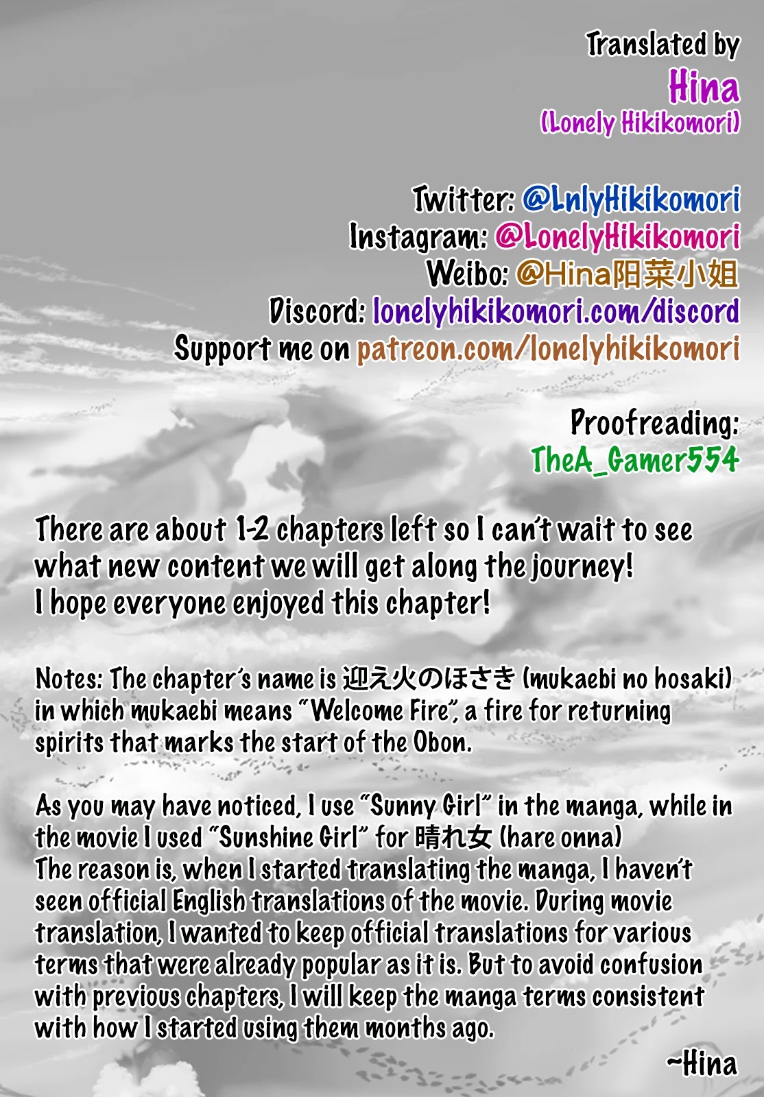 Weathering with You Chapter 11 page 35 - Chapter 11: Flames of the mukaebi