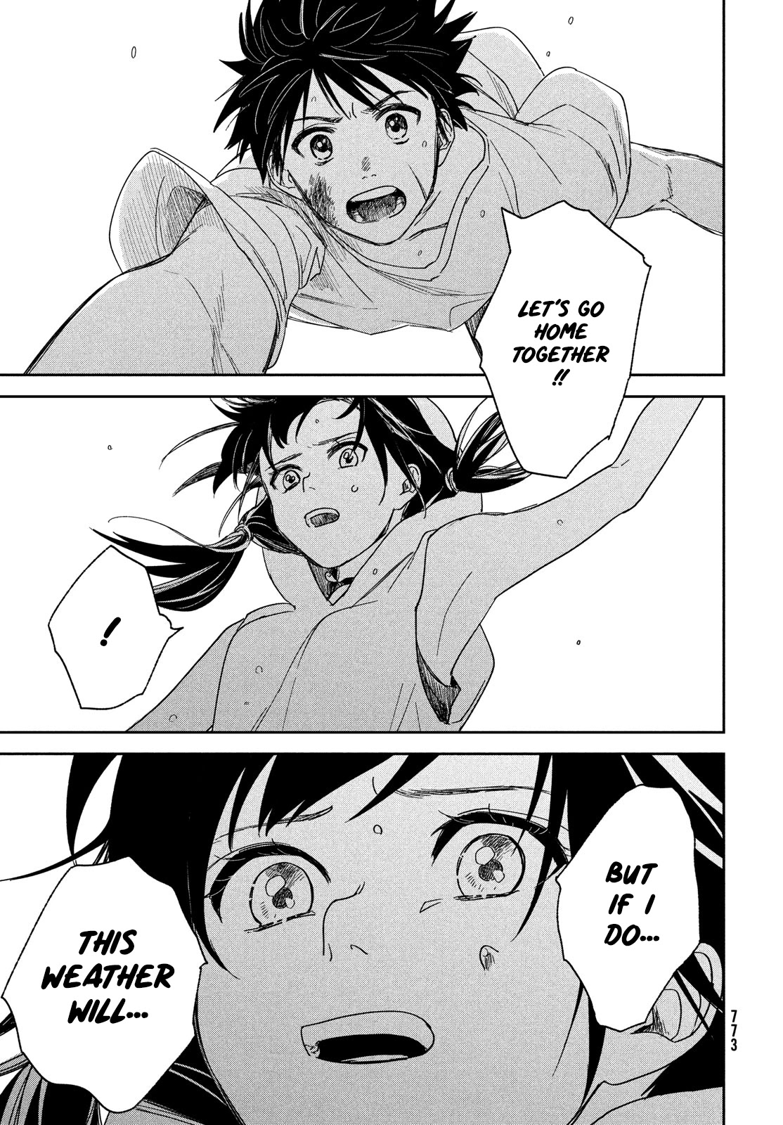 Weathering with You Chapter 12 page 19 - Chapter 12: In the sky
