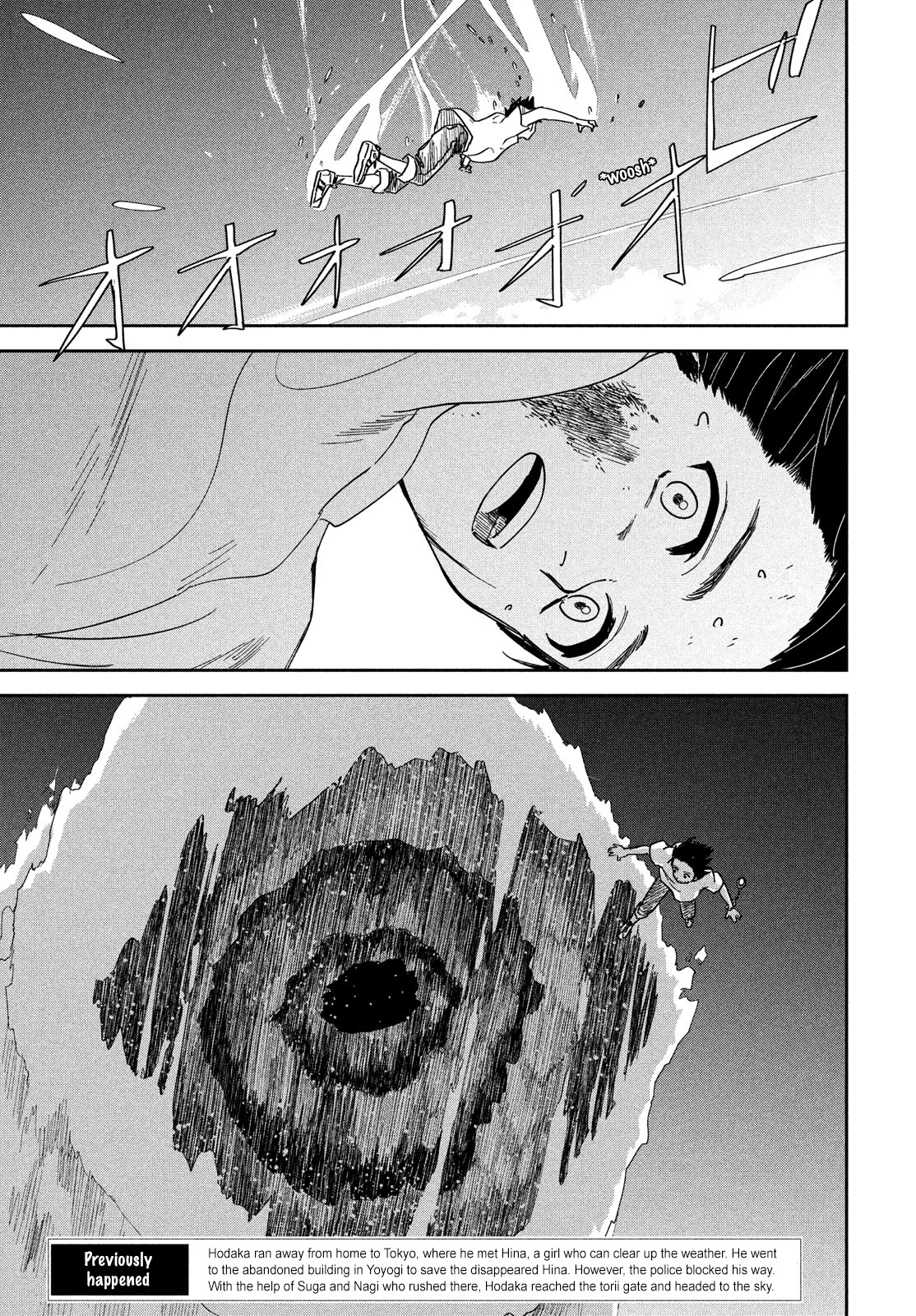 Weathering with You Chapter 12 page 3 - Chapter 12: In the sky
