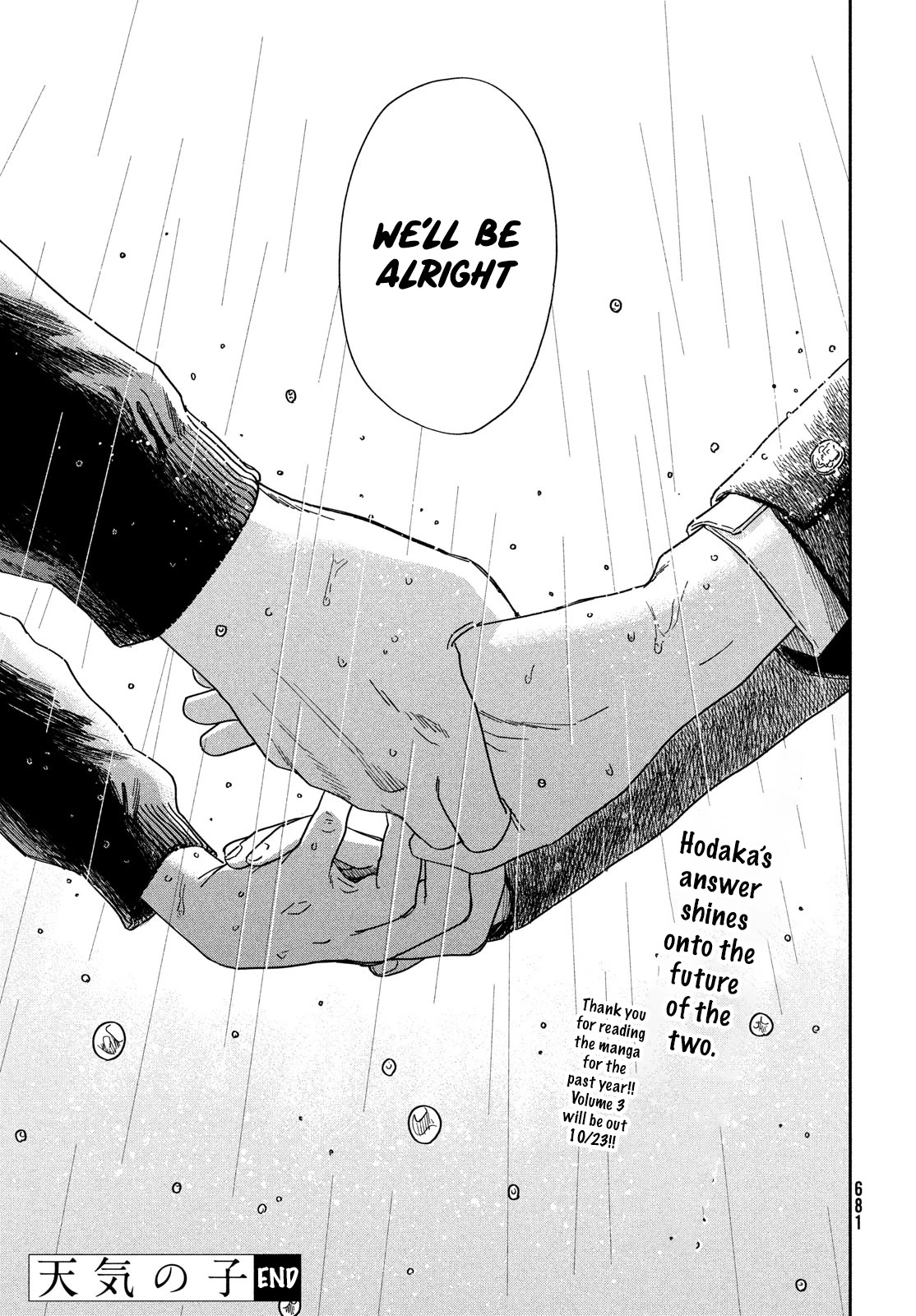 Weathering with You Chapter 13 page 32 - Chapter 13: The Child of Weather