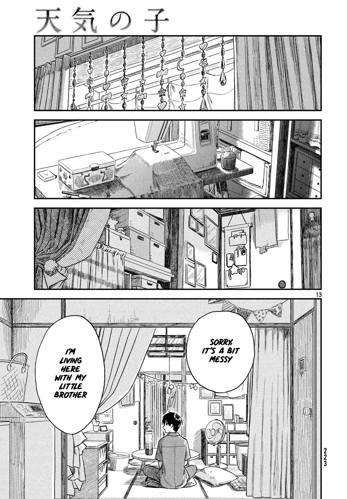 Weathering with You Chapter 2 page 13 - Chapter 2: Wind
