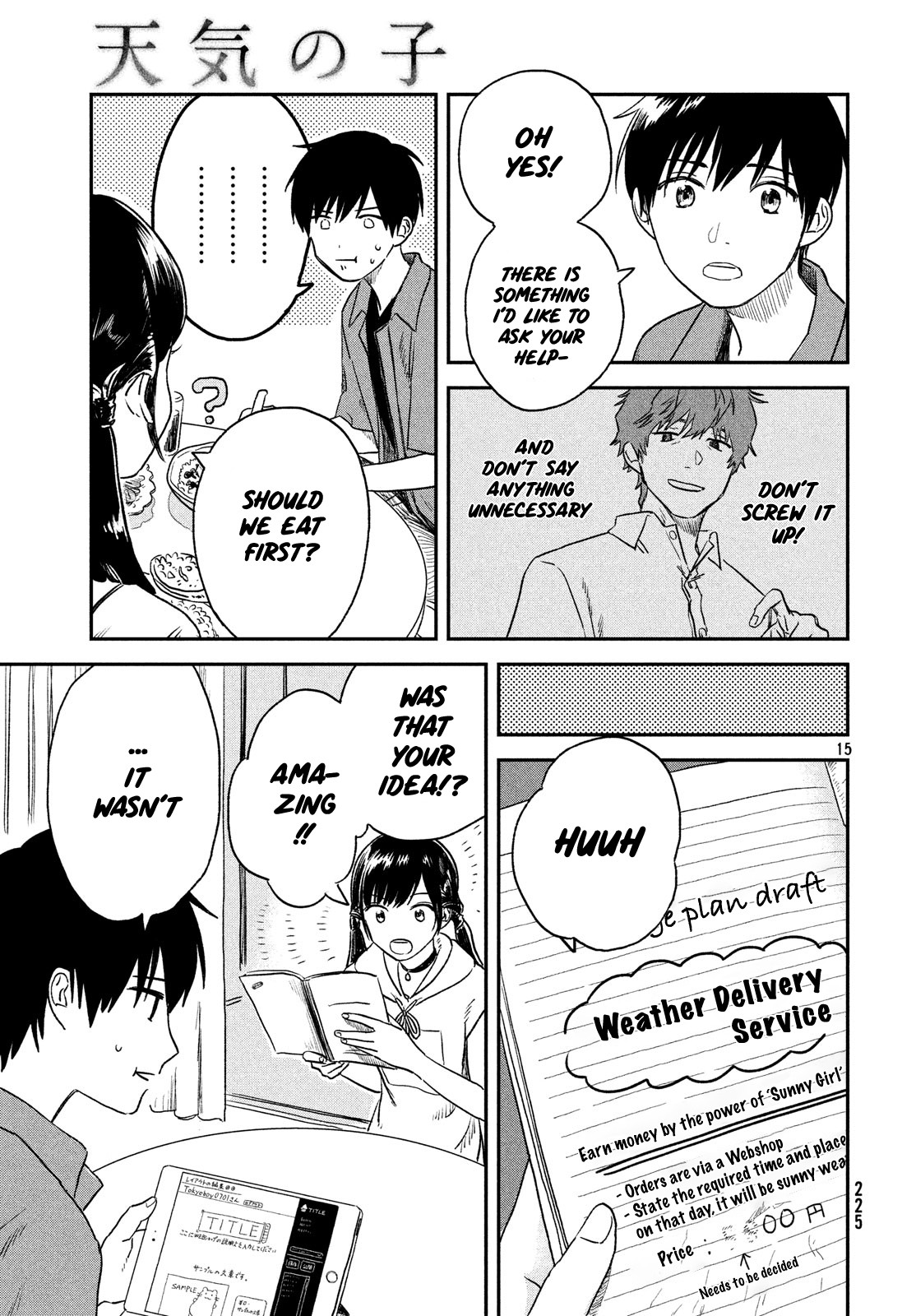Weathering with You Chapter 2 page 15 - Chapter 2: Wind
