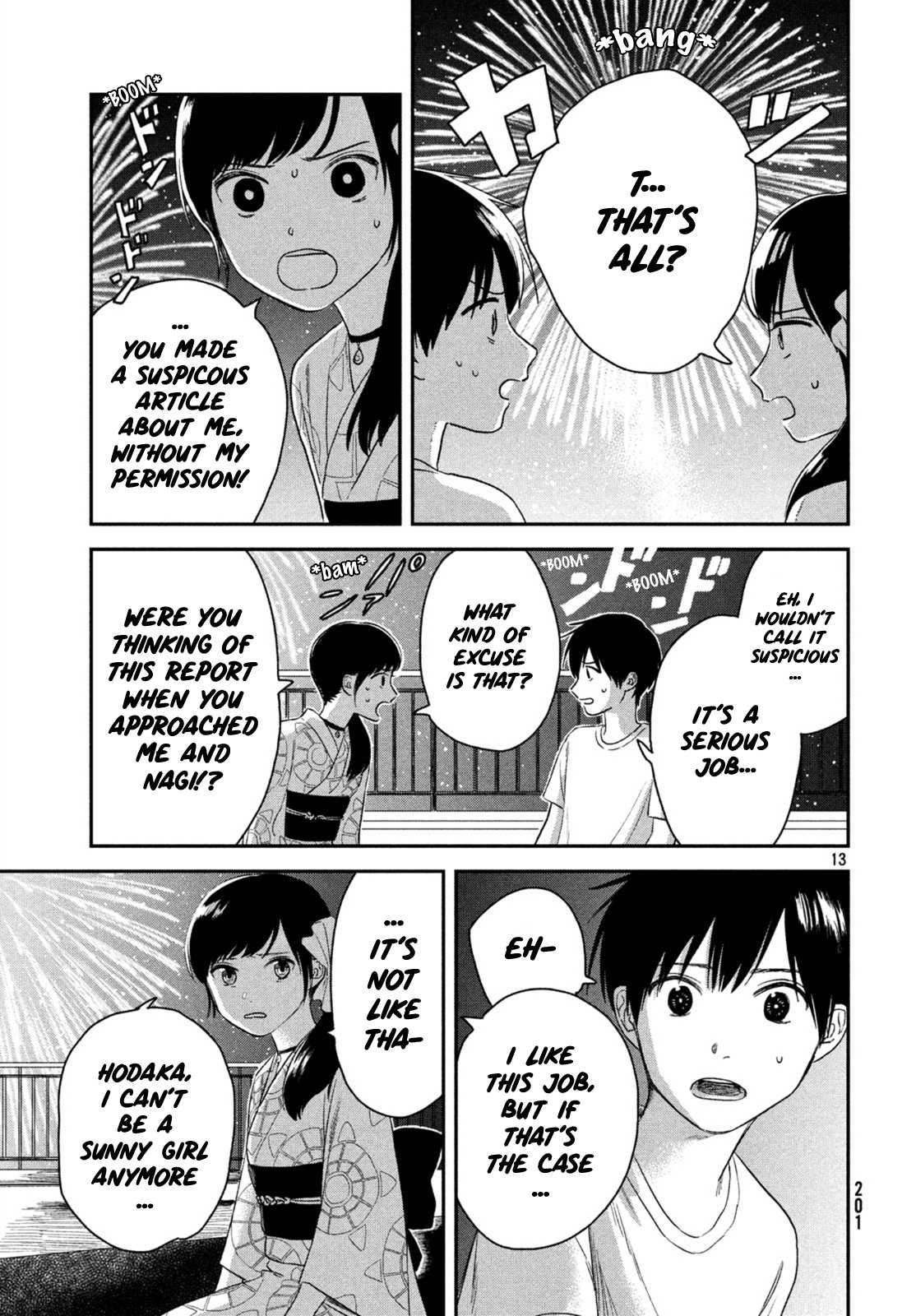 Weathering with You Chapter 3 page 13 - Chapter 3: Signs of rain