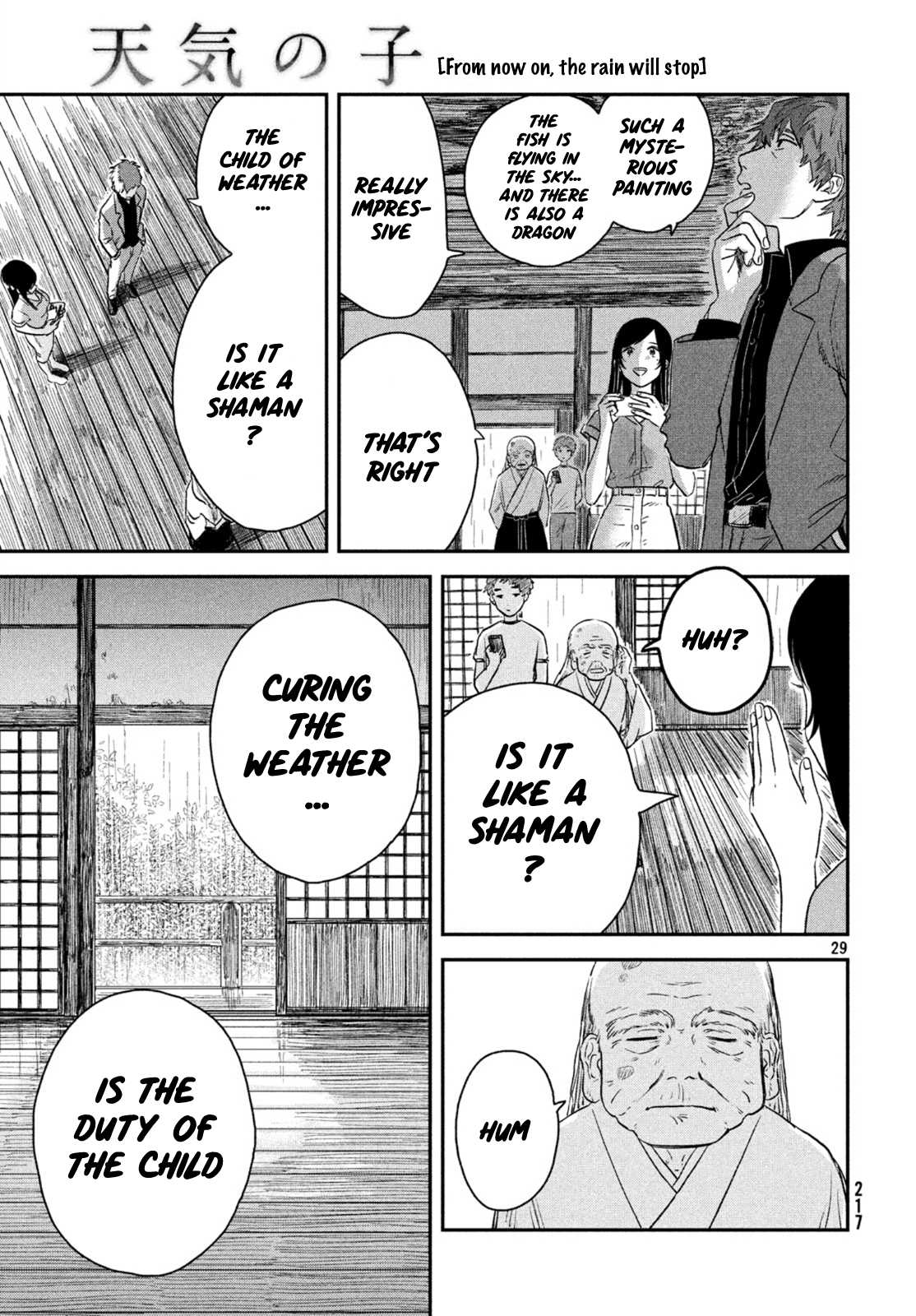 Weathering with You Chapter 3 page 29 - Chapter 3: Signs of rain
