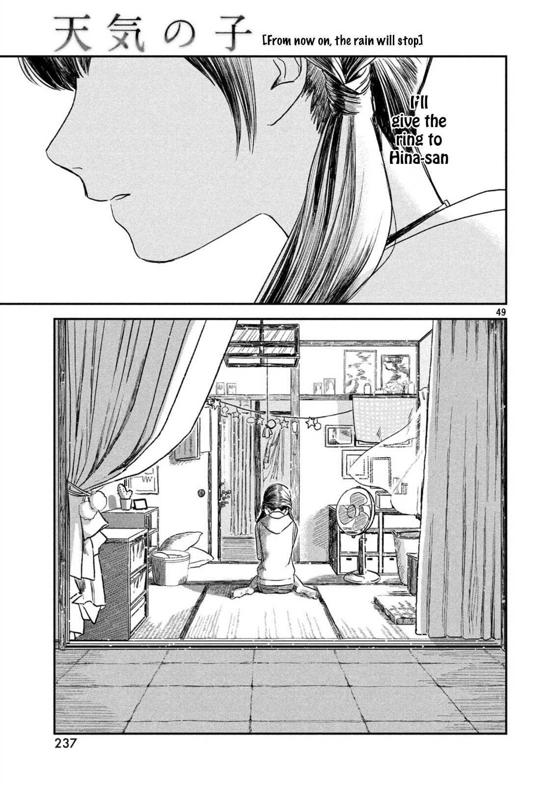 Weathering with You Chapter 3 page 49 - Chapter 3: Signs of rain