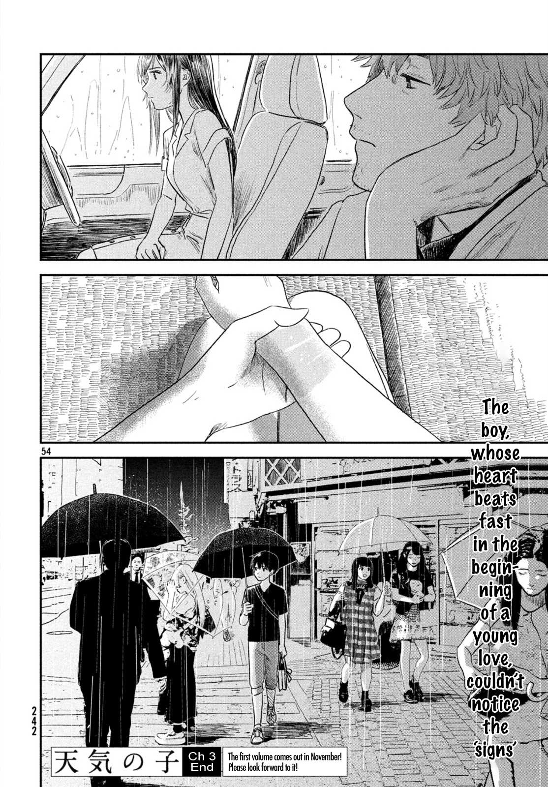 Weathering with You Chapter 3 page 54 - Chapter 3: Signs of rain