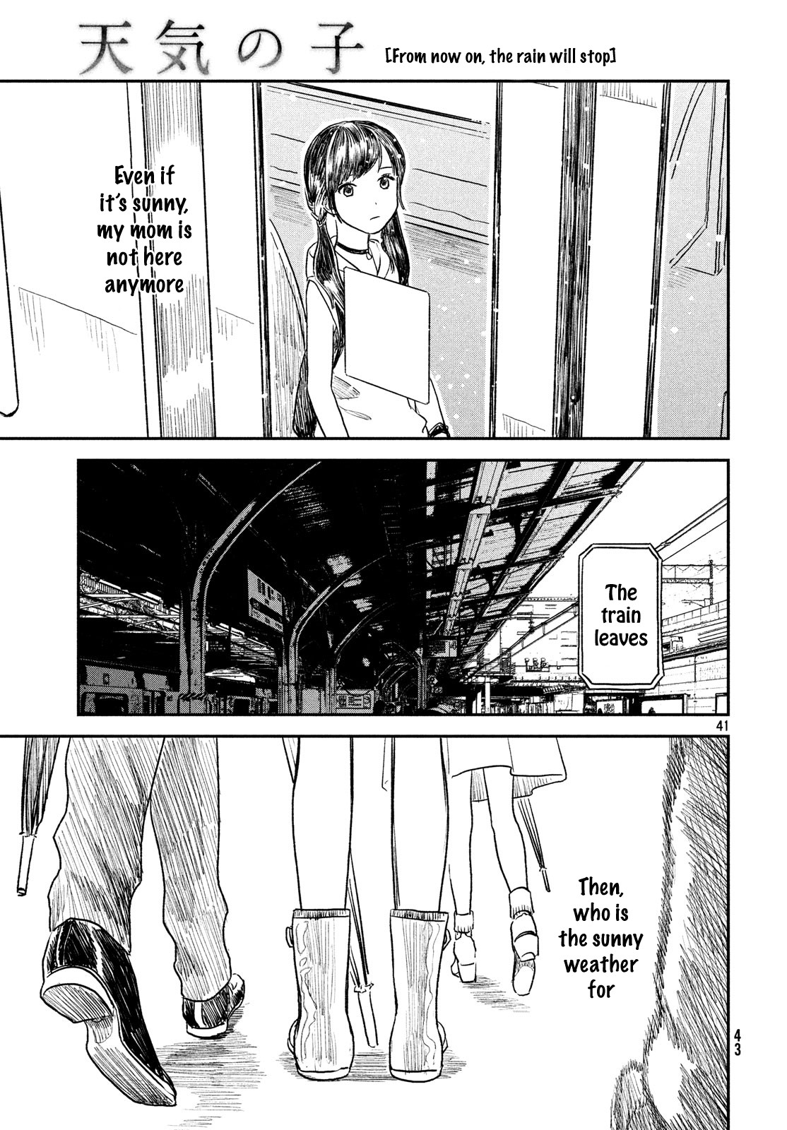 Weathering with You Chapter 5 page 40 - Chapter 5: To my mother