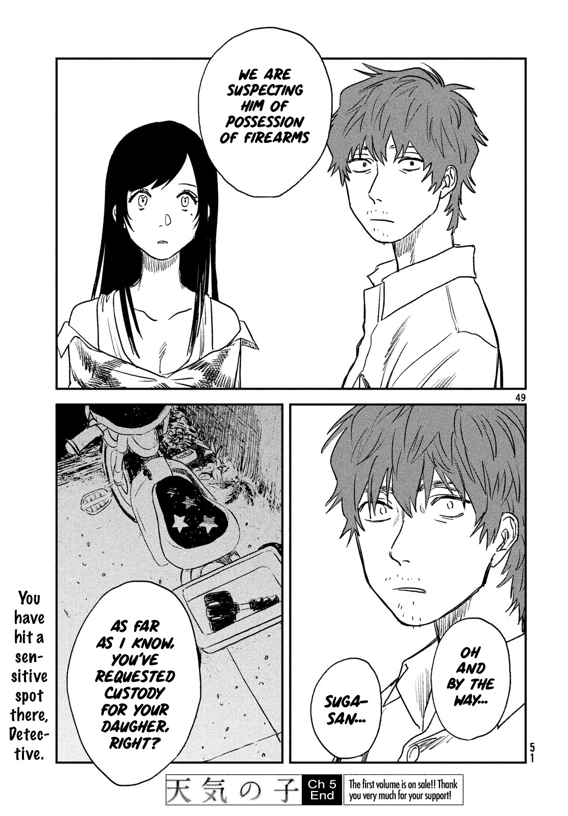 Weathering with You Chapter 5 page 48 - Chapter 5: To my mother